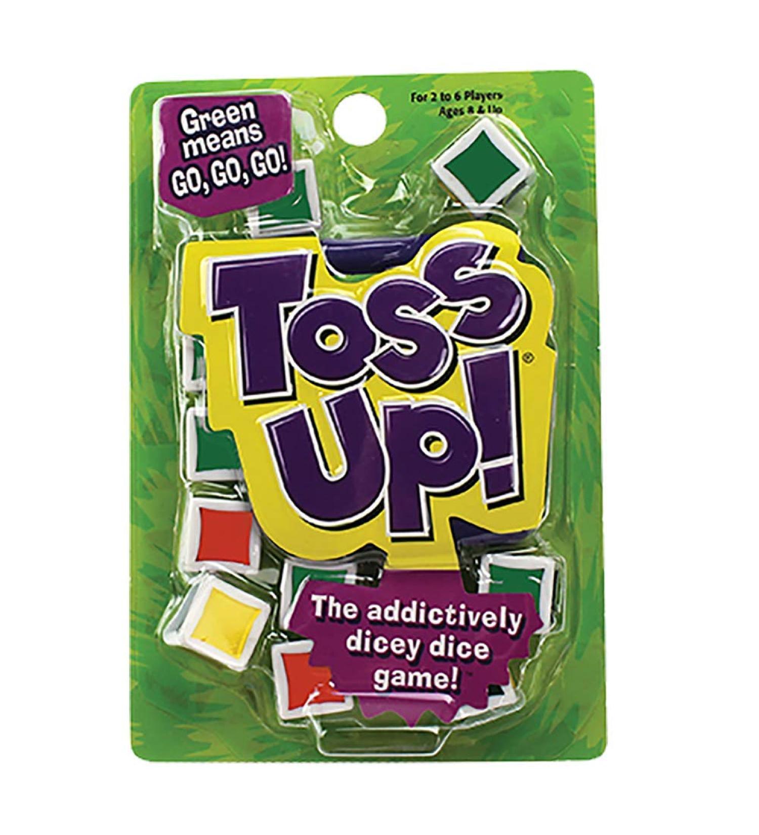 Toss Up Dice Game - Addictively Dicey Fun for Ages 8+ | Roll and Win Big | 7.5 x 5 x 1.5 inches - Buy Online on GoSupps.com