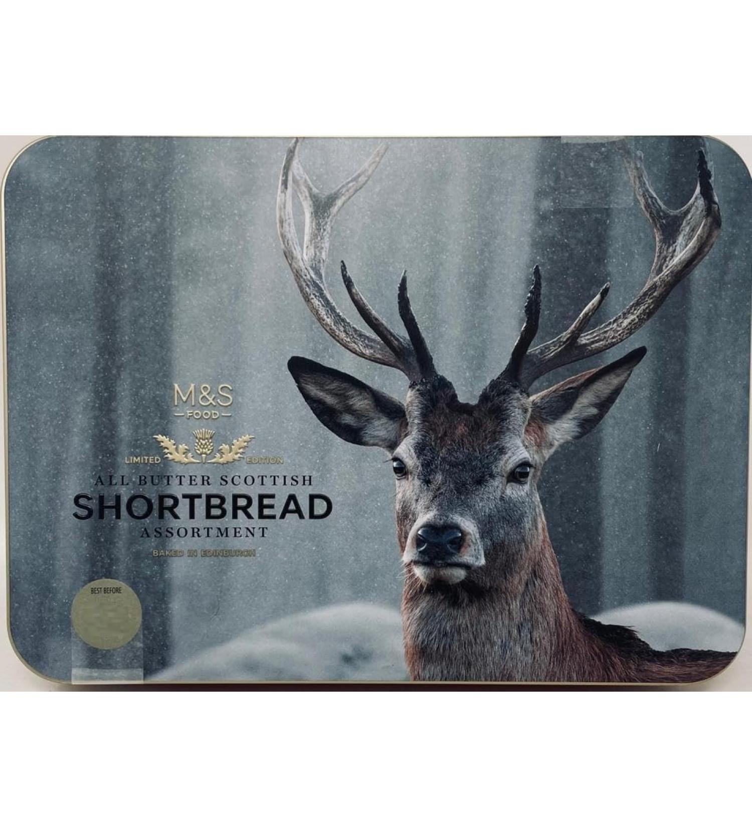 M&S All Butter Scottish Shortbread Assortment - 650g - in a Premier Life Store Box - Buy Online on GoSupps.com