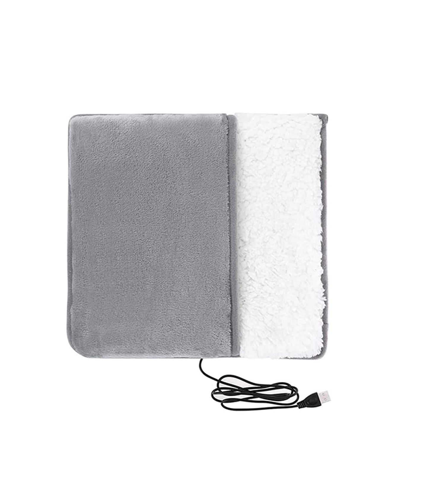 KWQBHW USB Electric Heated Foot Warmers - Plush Heating Pillows for Home & Office | Cozy Feet for Men & Women - Buy Online on GoSupps.com