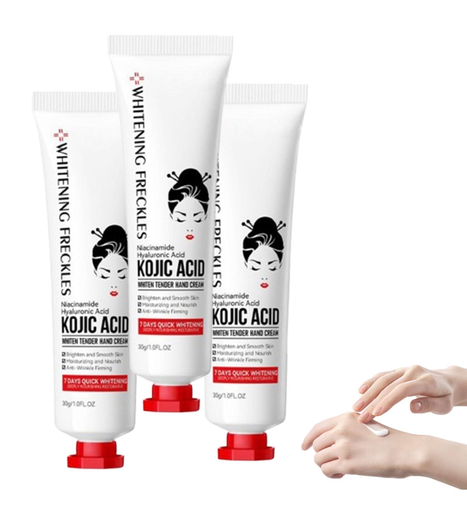 Kojic Acid Hand Cream Skin Rejuvenating Moisturizer - Buy Online on GoSupps.com