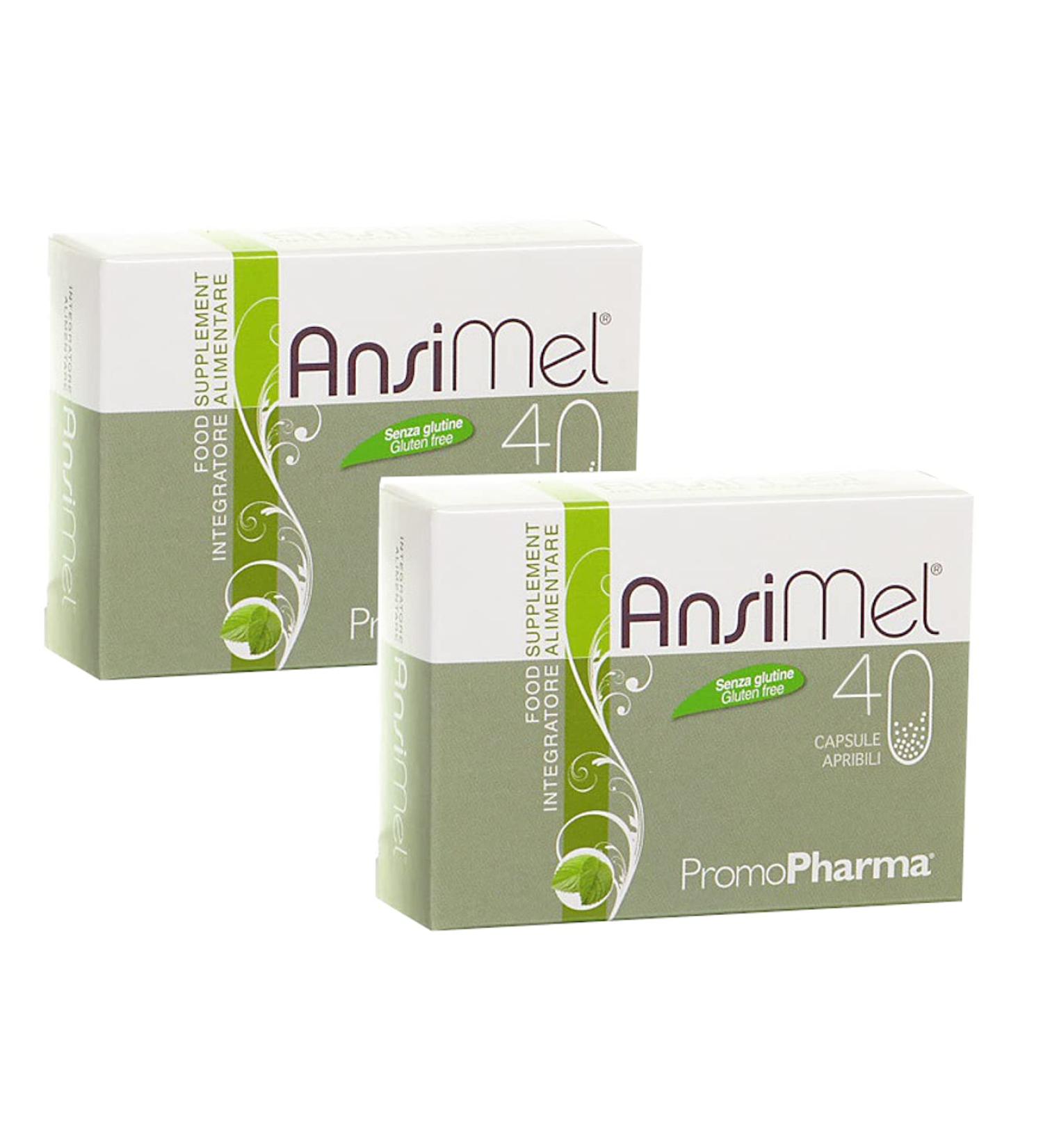 PromoPharma Ansimel 40 capsules 2 packs of 40 capsules each