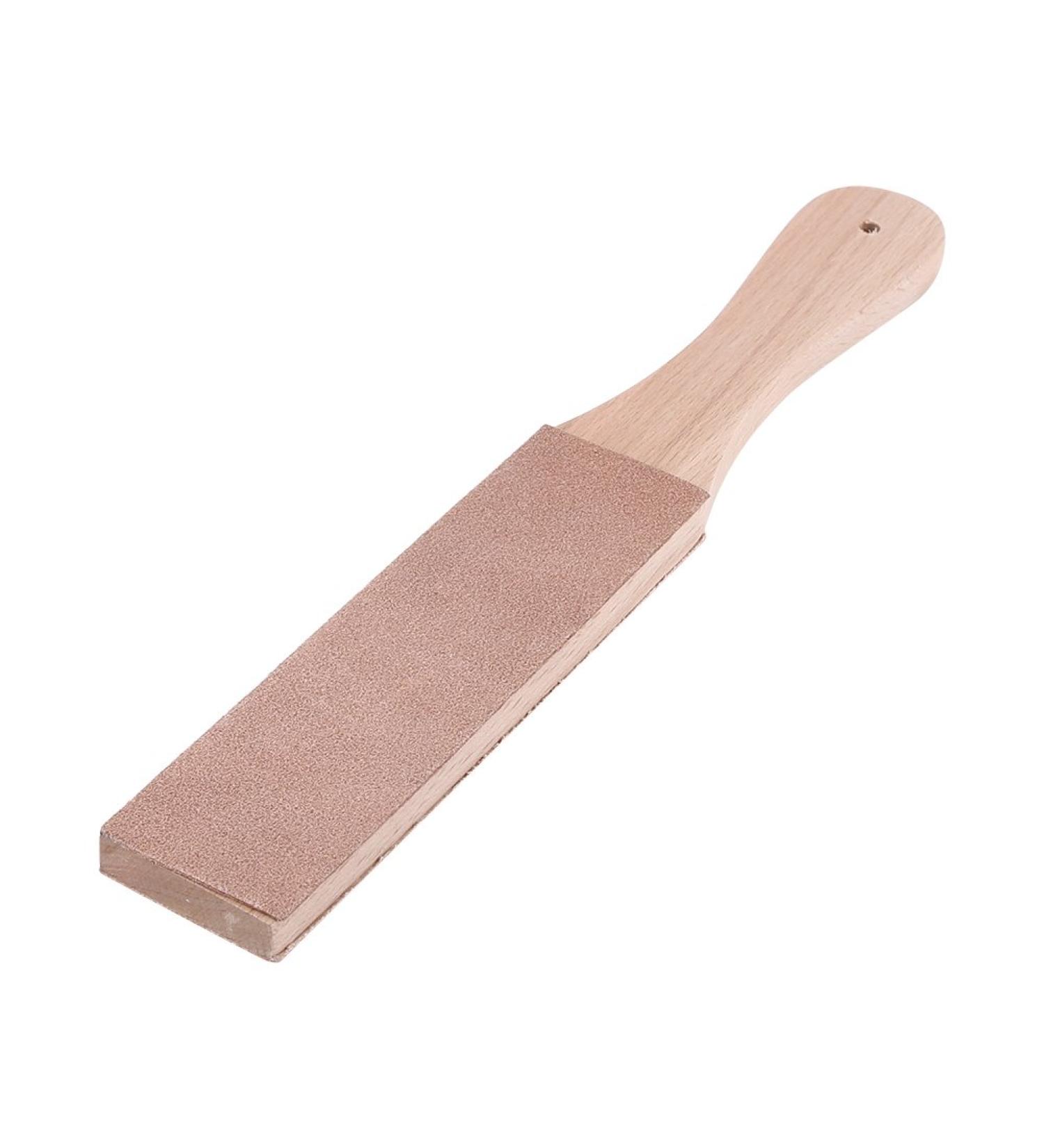 Vintage Razor & Sharpener Set | Double-Sided Leather Polishing Knife Sharpener with Handles - Premium Quality for Perfect Shaving - Buy Online on GoSupps.com