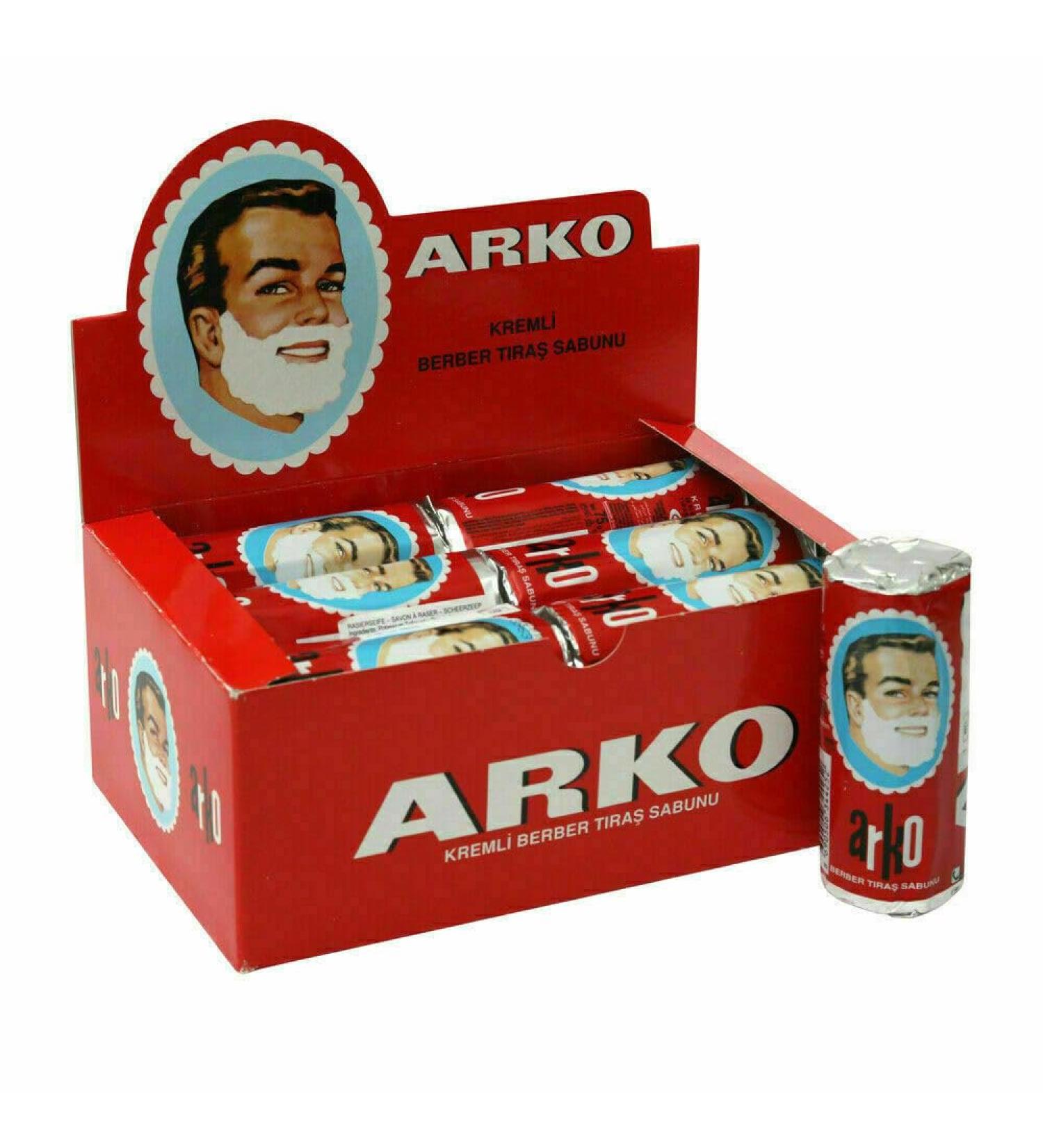 Gentleman's Grooming Combo: Arko Shaving Soap Stick (6x) & Styptic Matches (20x) - The Shave Factory - Buy Online on GoSupps.com