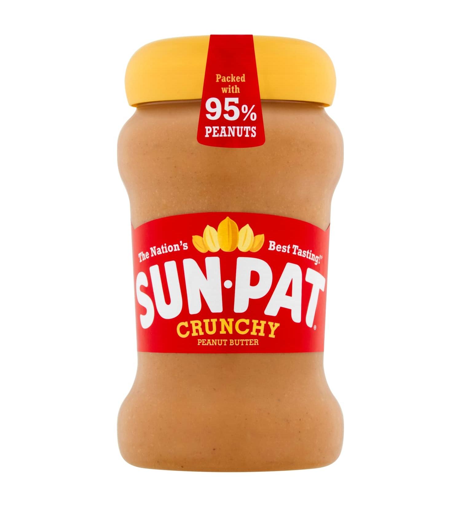 Sun-Pat Crunchy peanut butter 400 g - Buy Online on GoSupps.com