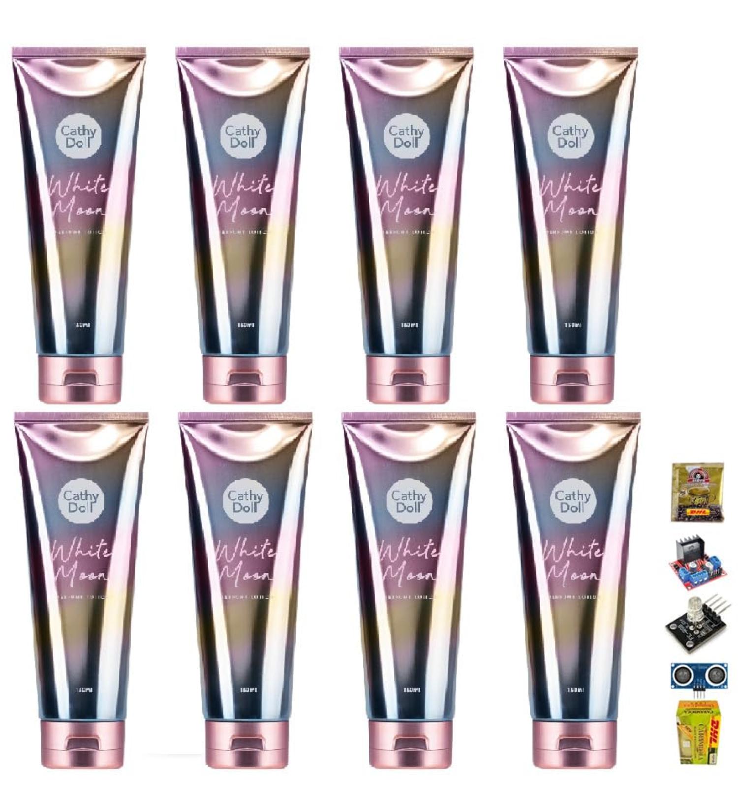 Cathy Doll White Moon Perfume Lotion 150ml - Moisturize & Nourish Skin | Free Beauty Gifts | Shop Internationally at Beautygoodshop - Buy Online on GoSupps.com