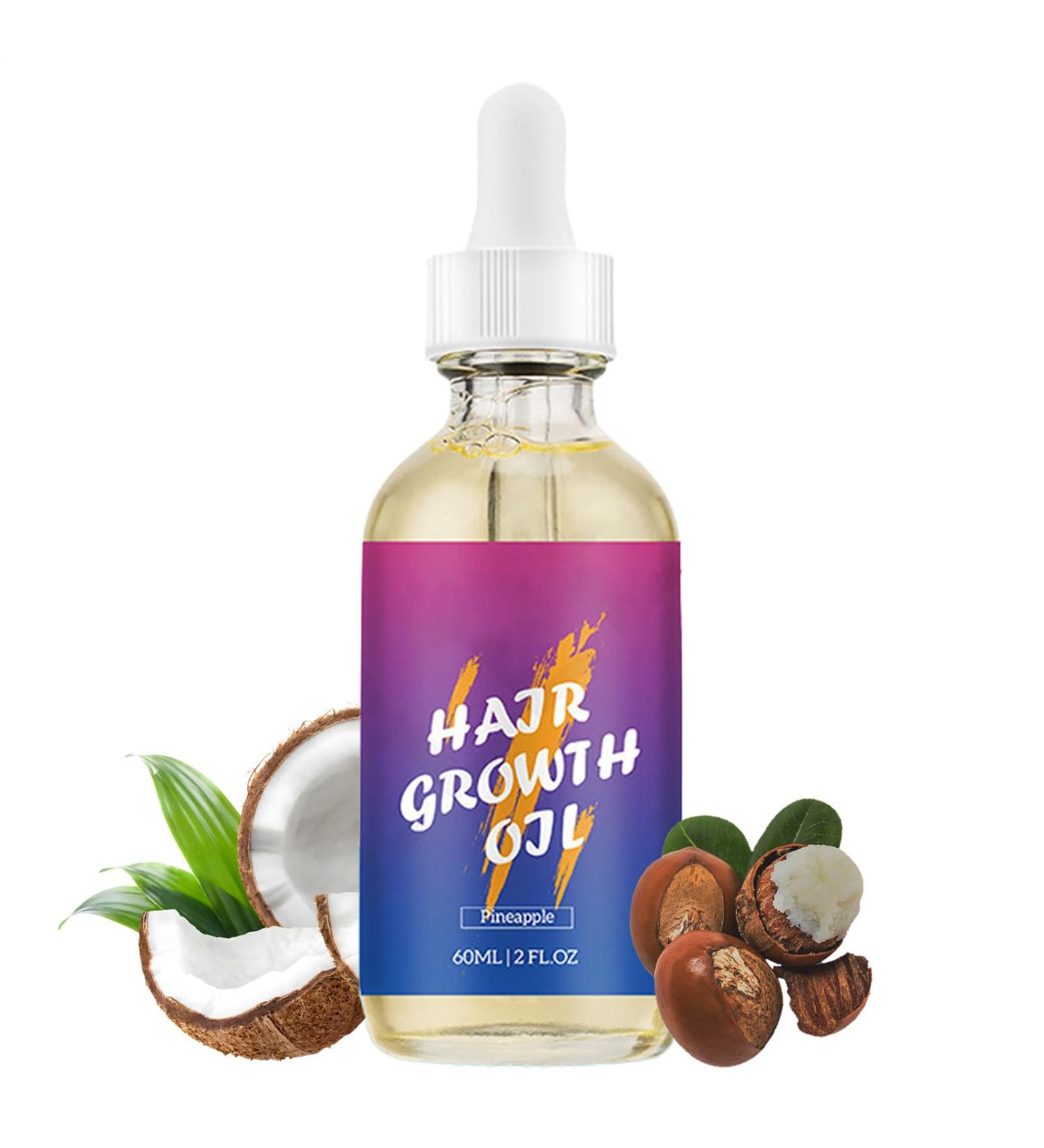 Liquide de croissance des cheveux agent fortifiant naturel liquide de croissance des cheveux 60 ml traitements doux pour cheveux avec un boost sain produit de soin des cheveux pour homme et femme - Buy Online on GoSupps.com