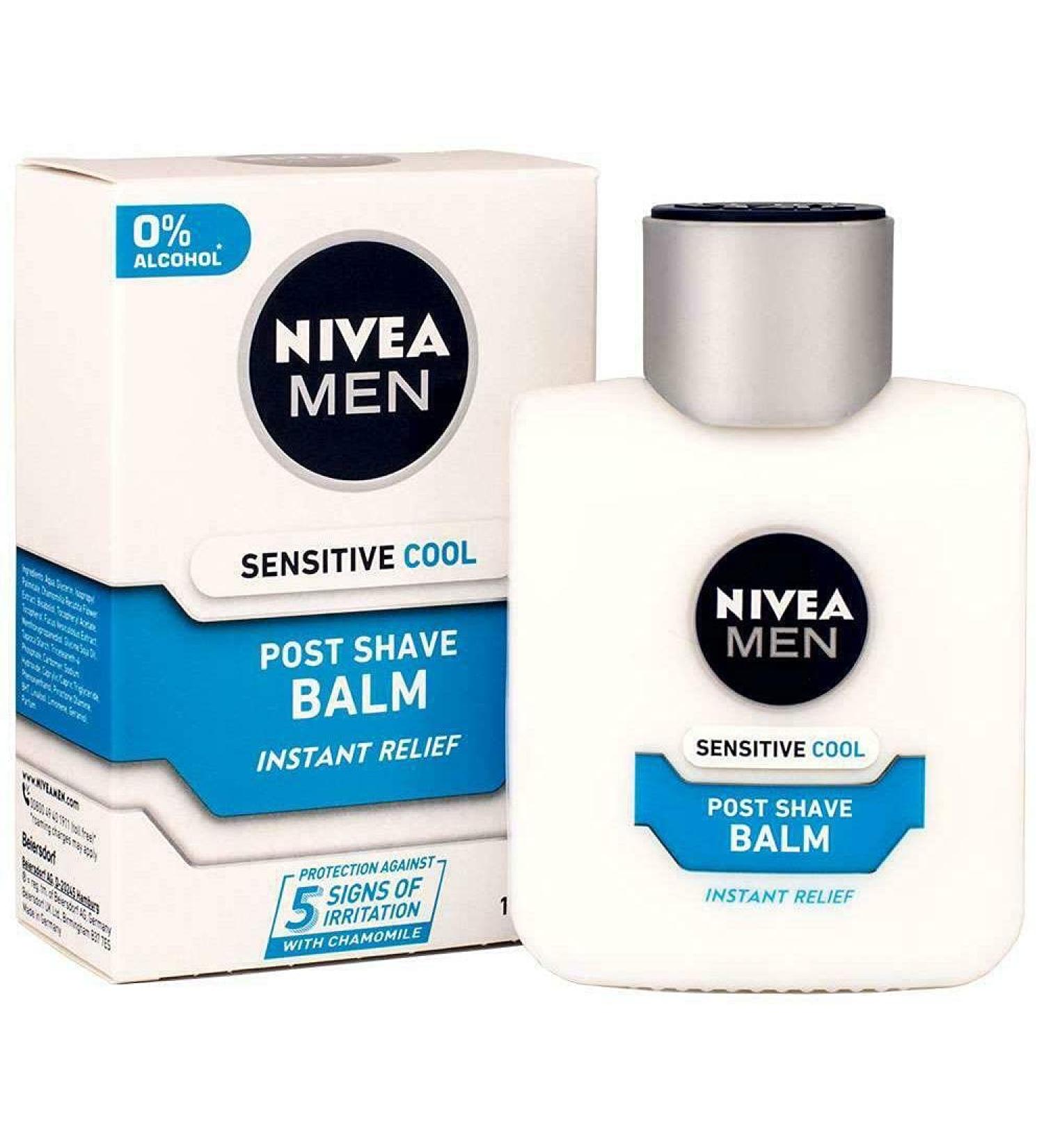 Buy Nivea Sensitive Cooling Post Shave Balm 100ml - Pack of 3 | International Shipping Available - Buy Online on GoSupps.com