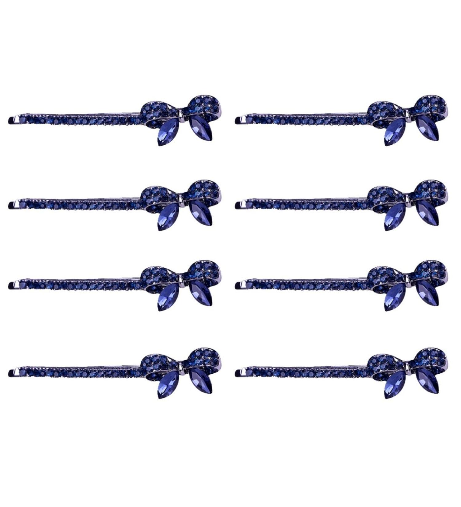 FRCOLOR 4 Pairs Flower Hair Clips for Women Hair Barrettes for Women Rhinestones Hair Barrettes Women Hair Clip Elegant Hairpin Hair Accessory for Girls Bride Wedding Securing Clip - Buy Online on GoSupps.com