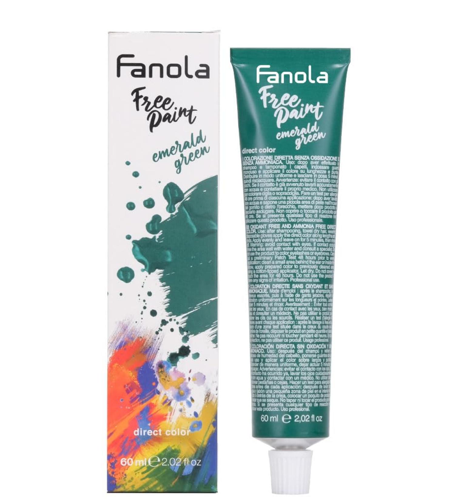 FANOLA Fanola Free Paint Emerald Green 100 ml