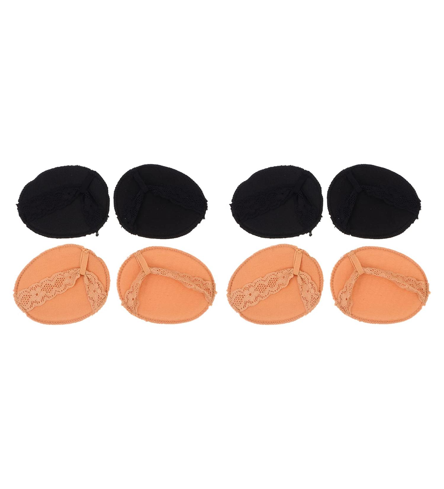 Healifty Non-Slip Forefoot Cushion Pads - 4 Pairs Half Size Toe Protectors for High Heels & Kids - Comfort for Women & Men - Buy Online on GoSupps.com