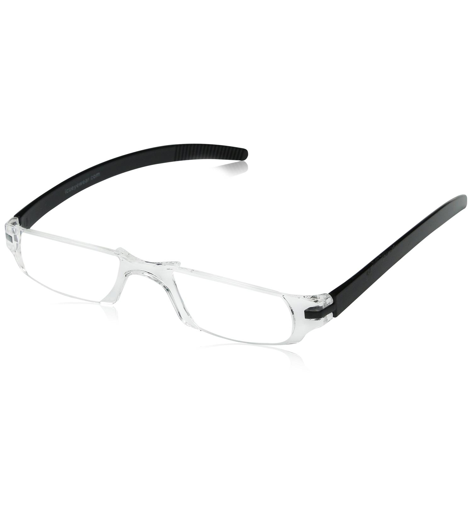 Unisex-Adult +2.00 Reading Glasses | Stylish Black Glasses for Comfortable Reading - Buy Online on GoSupps.com