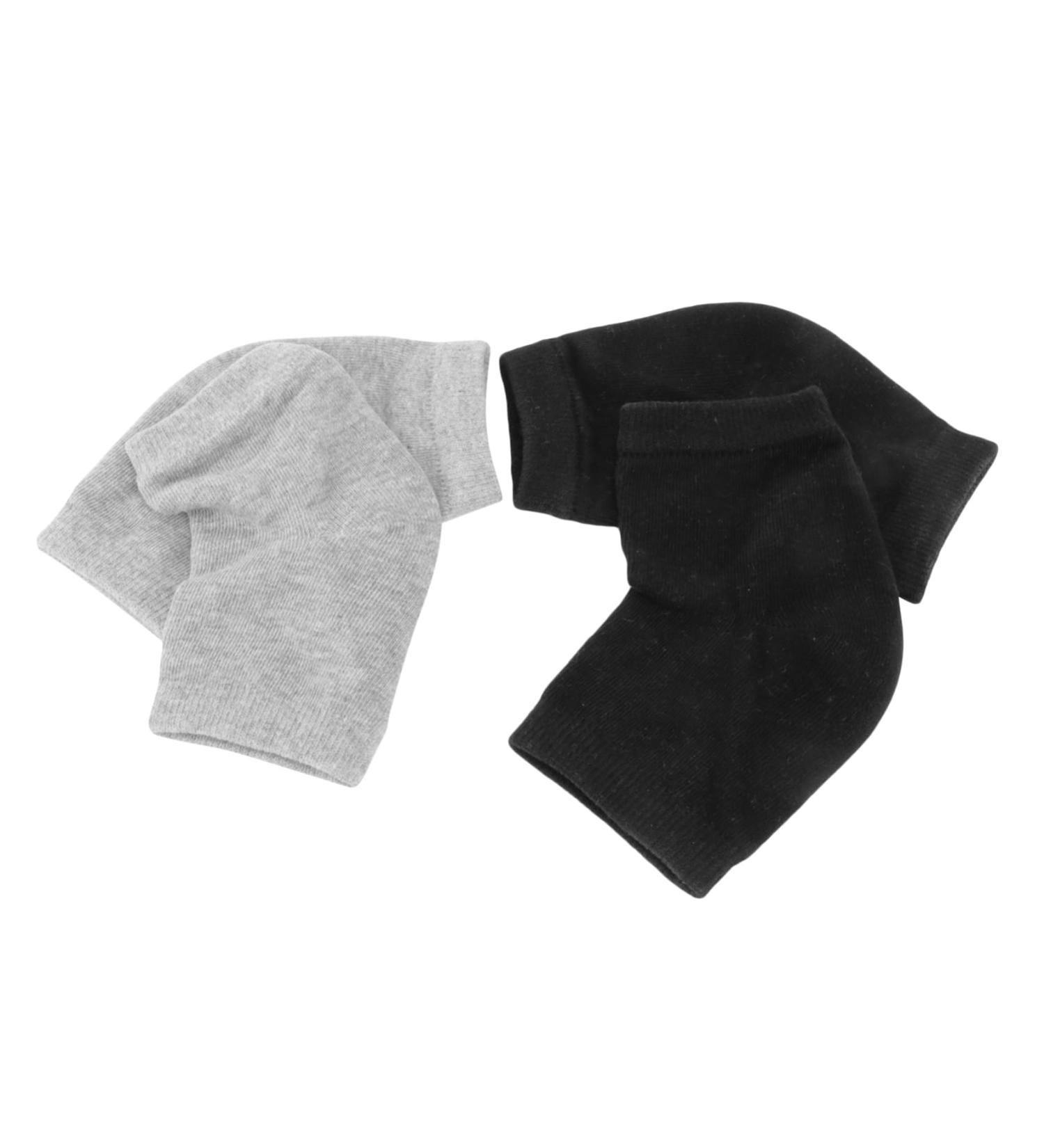 Beatifufu 2 Pairs Gel Heel Socks Original Gel Socks Gel Ankle Socks Anti-Cracking Ankle Socks Open Toe Socks Gel Lining Cracked Feet Socks Essential Oils Socks Foot Moisturizing Socks Cotton - Buy Online on GoSupps.com