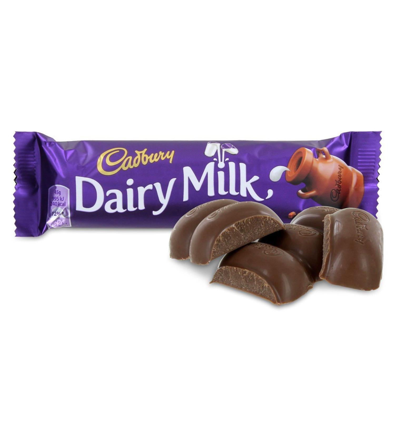 Cadbury Dairy Milk Chocolate Bars 12-Count