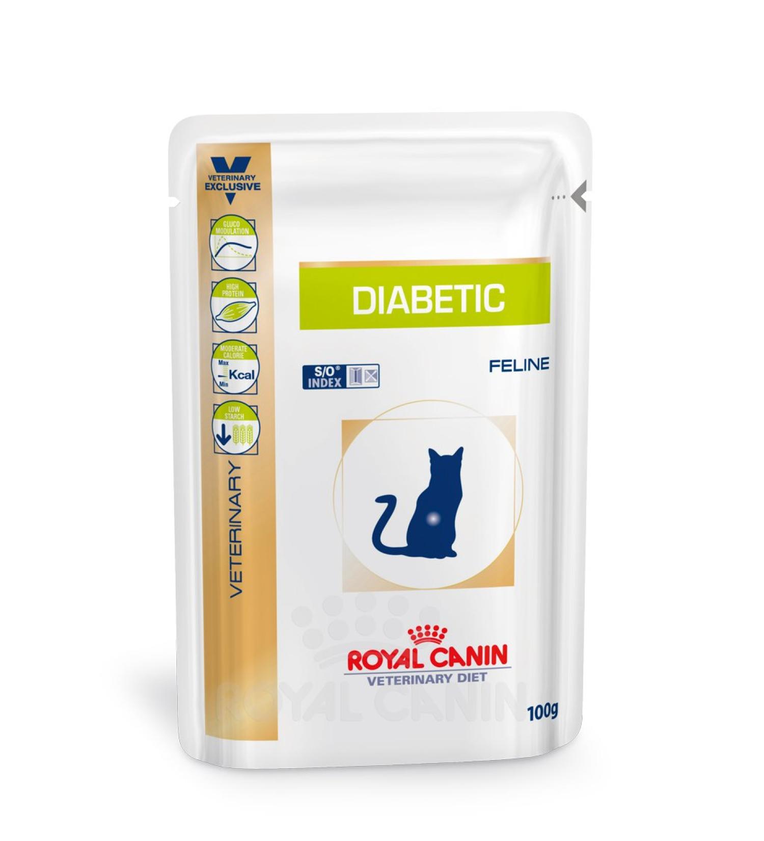 Royal Canin Cat Diabetic Fresh Bags 48 x 100 g