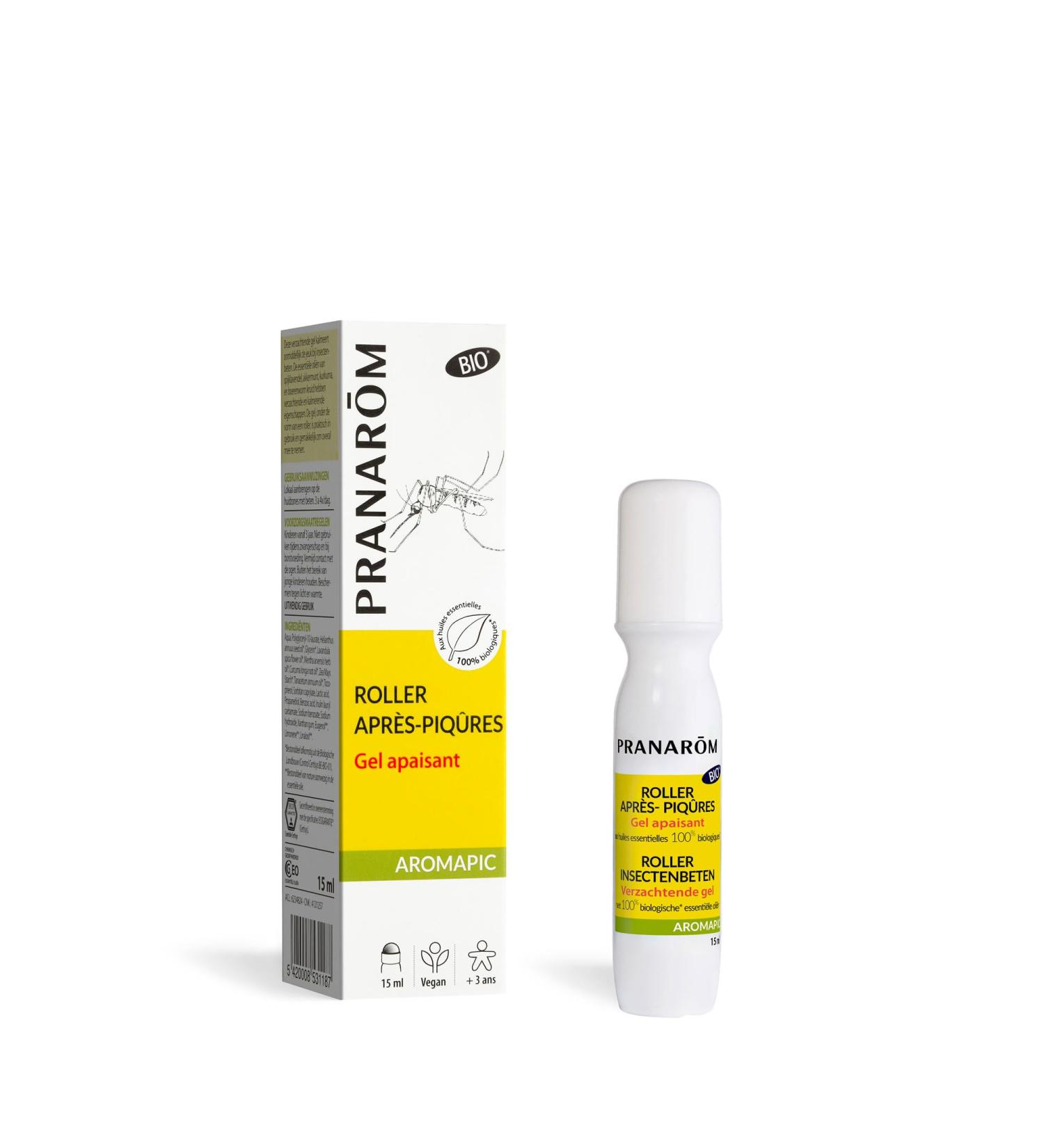 Pranar m Aromapic After-Sting Soothing Gel Organic 15ml - Best Natural Relief for Insect Bites | International Shipping Available - Buy Online on GoSupps.com