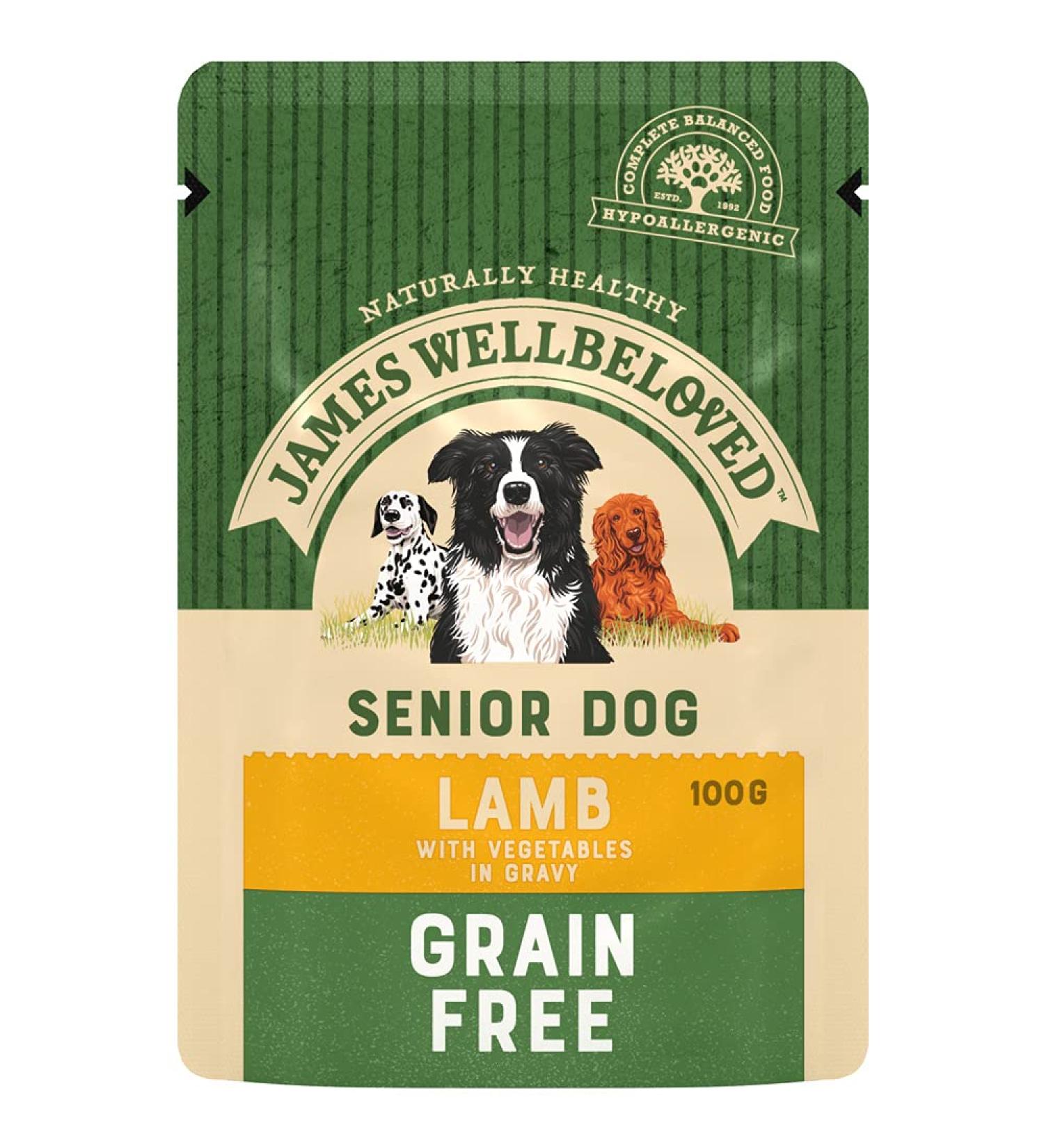 Wellbeloved Pouches GF Lamb Senior 12 x 100g