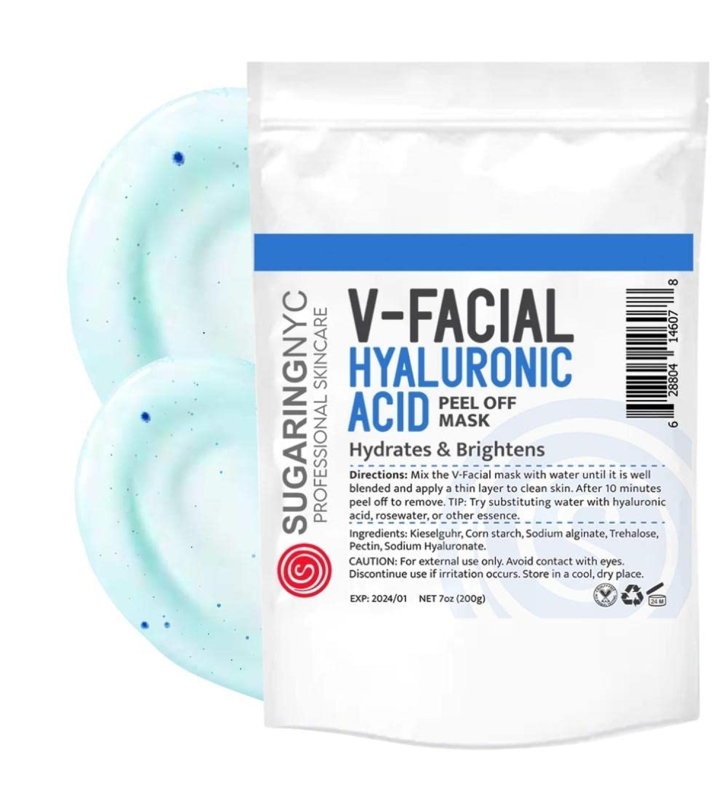 Vajacial Jelly Mask with Hyaluronic Elements - Sugaring NYC | 7oz V-Facial Soothe & Hydrate - Buy Online on GoSupps.com