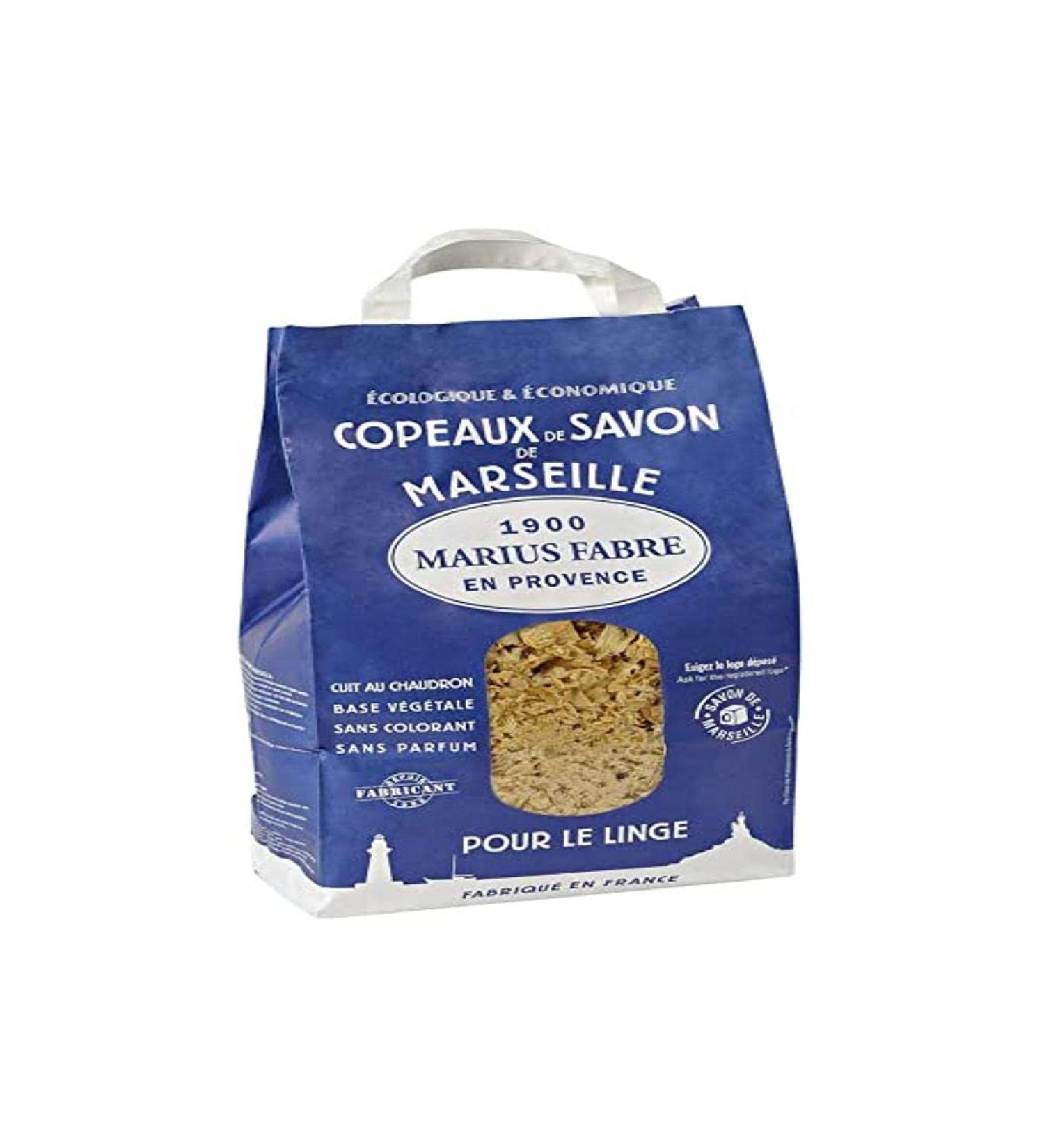 MARIUS FABRE - COPEAUX DE SAVON DE MARSEILLE DANS UN SAC 980 LAVOIR - LCOP980SP