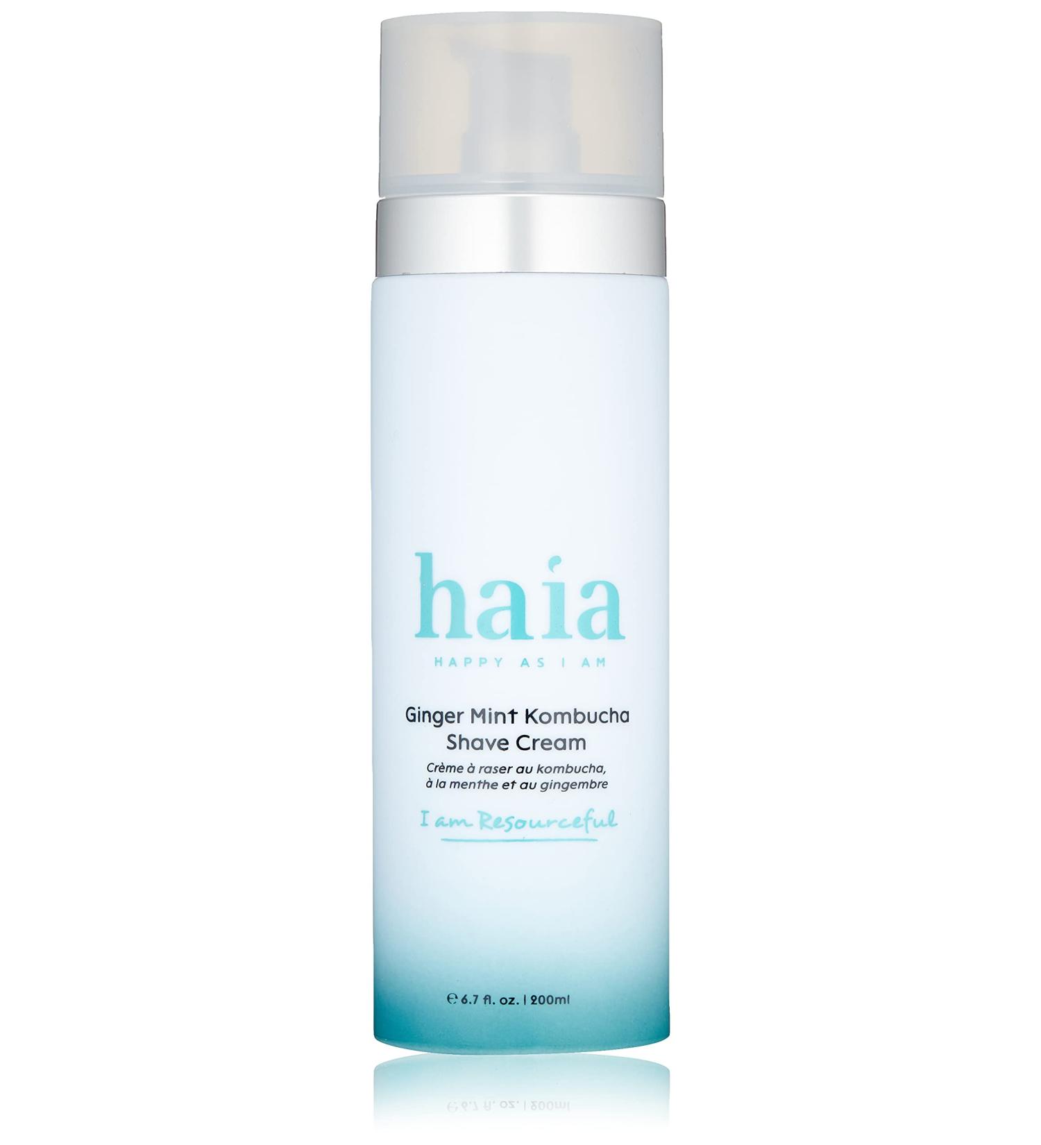 Buy Haia Resourceful Ginger Mint Kombucha Shave Cream - Certified Cosmos Organic | International Shipping Available - Buy Online on GoSupps.com