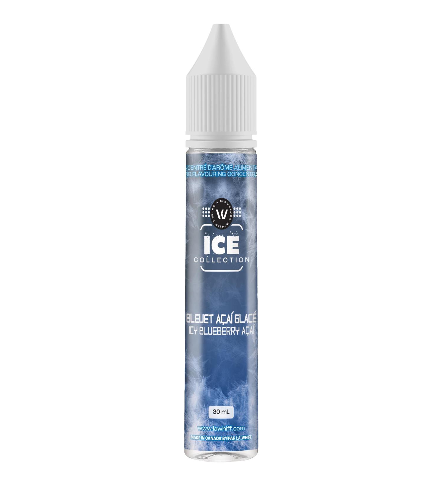La Whiff Flavouring Concentrate Ice Collection 30mL (Icy Blueberry Acai)