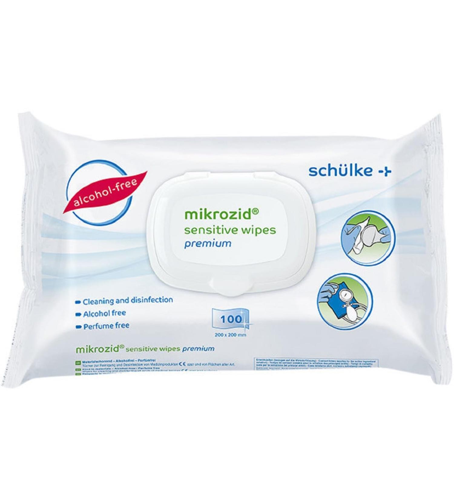 Microcide sensitive wipes premium 100 st