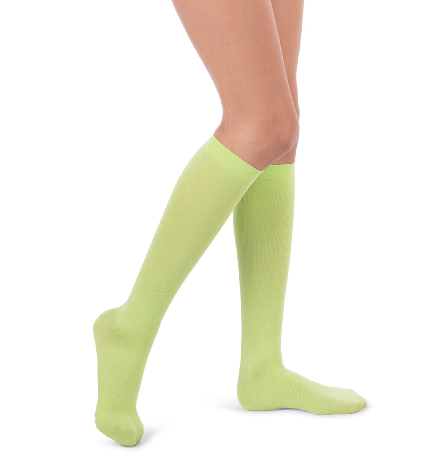 JOMI Compression Socks Women Collection - 15-20mmHg Microfiber - Medium Green - Buy Online on GoSupps.com