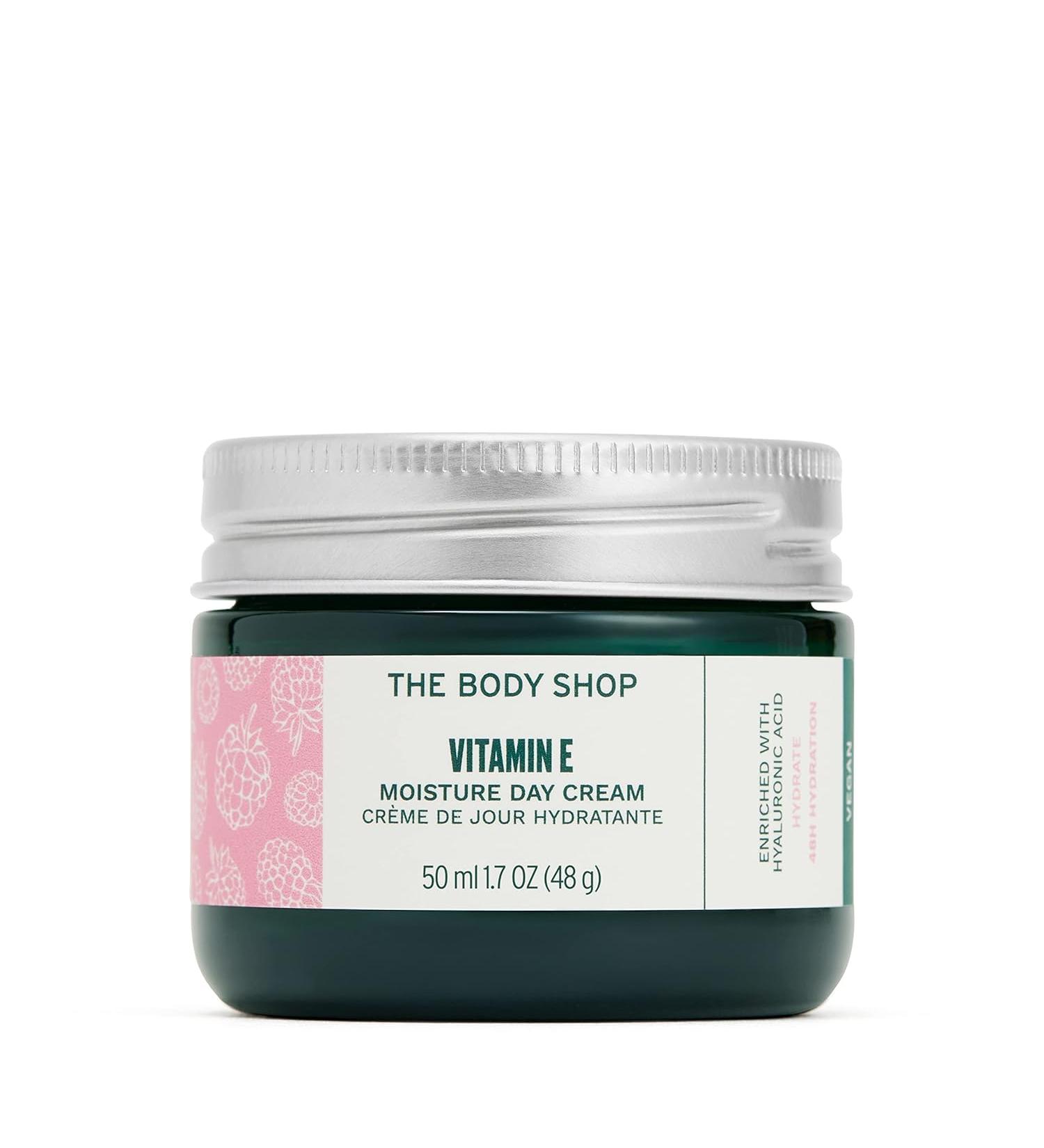Buy The Body Shop Vitamin E Moisture Cream 50ml - Hydrating Skincare for All Skin Types - International Shipping Available - Buy Online on GoSupps.com