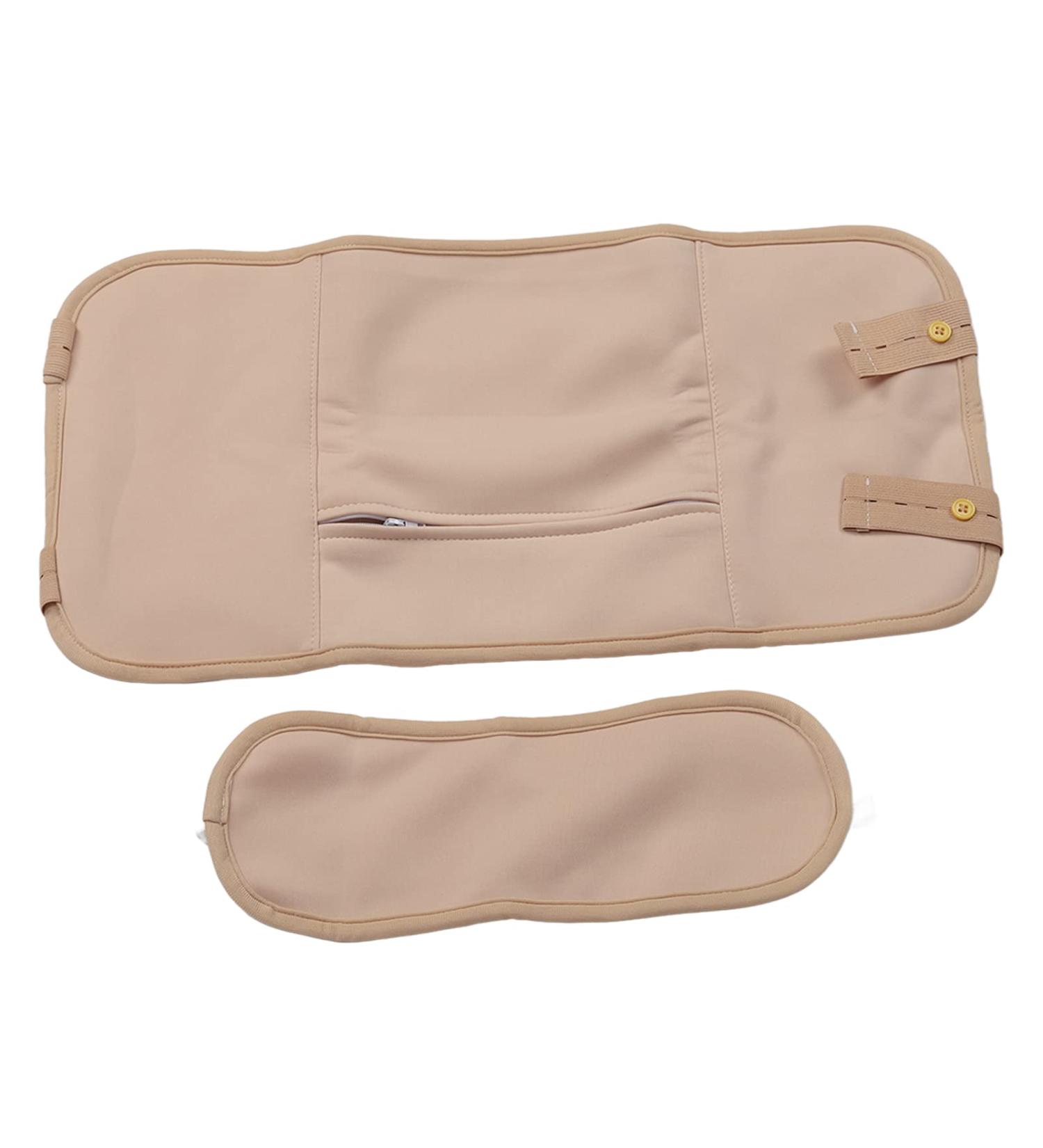 Buy Asixxsix Reusable Castor Oil Pack Set - Washable Bio-Ribinus Oil Packaging for Waist & Thyroid Detox | International Shipping Available - Buy Online on GoSupps.com