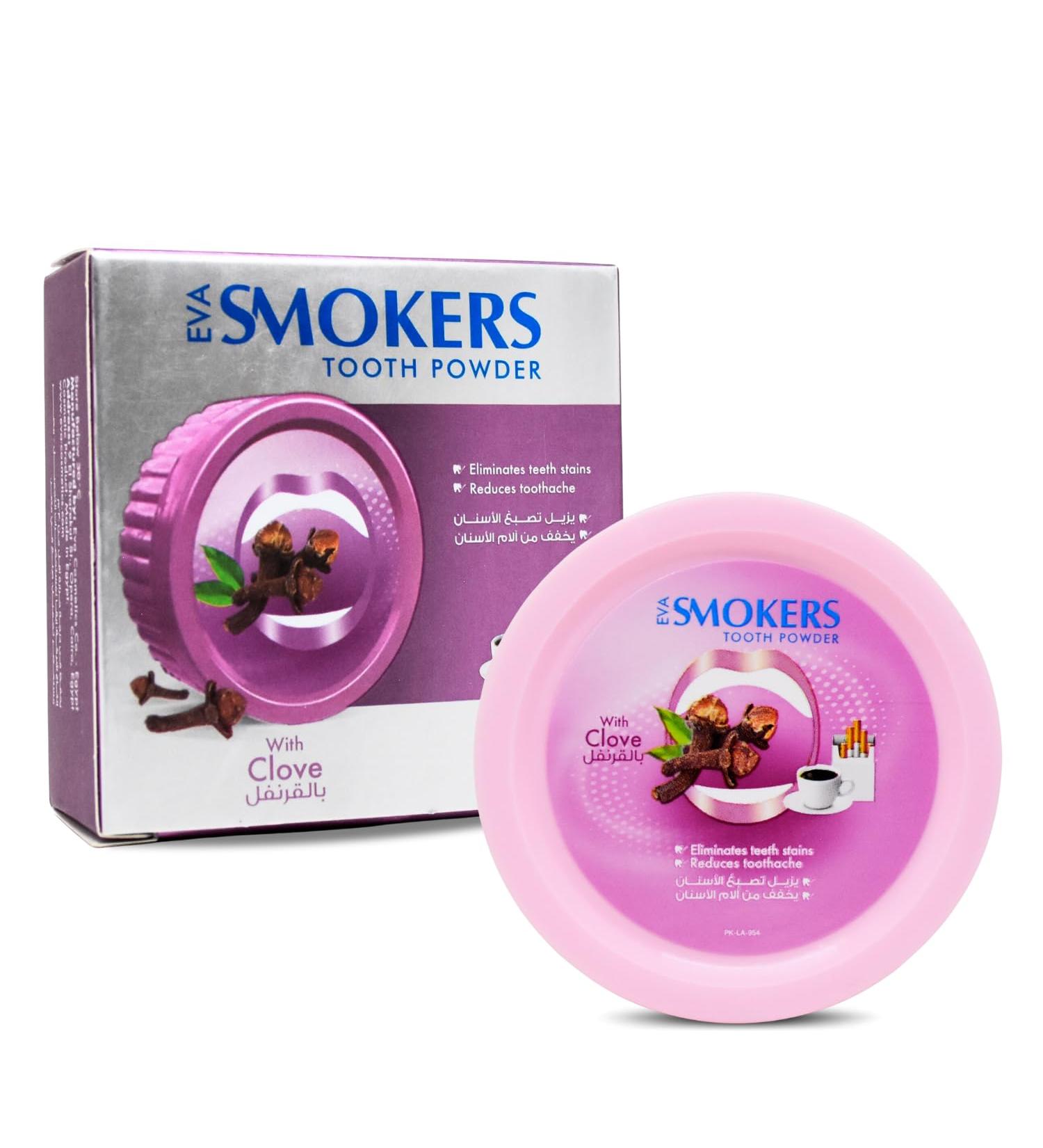 Buy Eva Smokers Clove Herbal Halal Toothpowder - Natural 1.41 oz | International Shipping - Buy Online on GoSupps.com