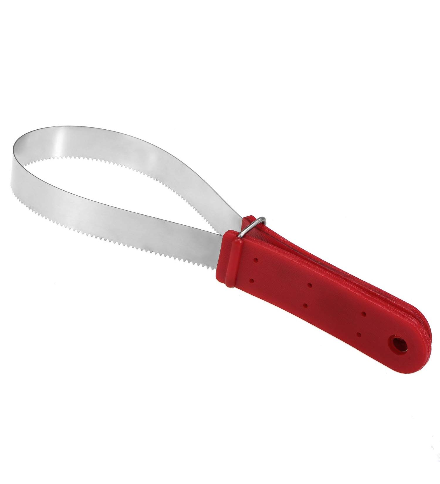 Lixada Stainless Steel Equine Sweat Scraper - Horse Shedding Grooming Tool - Buy Online on GoSupps.com