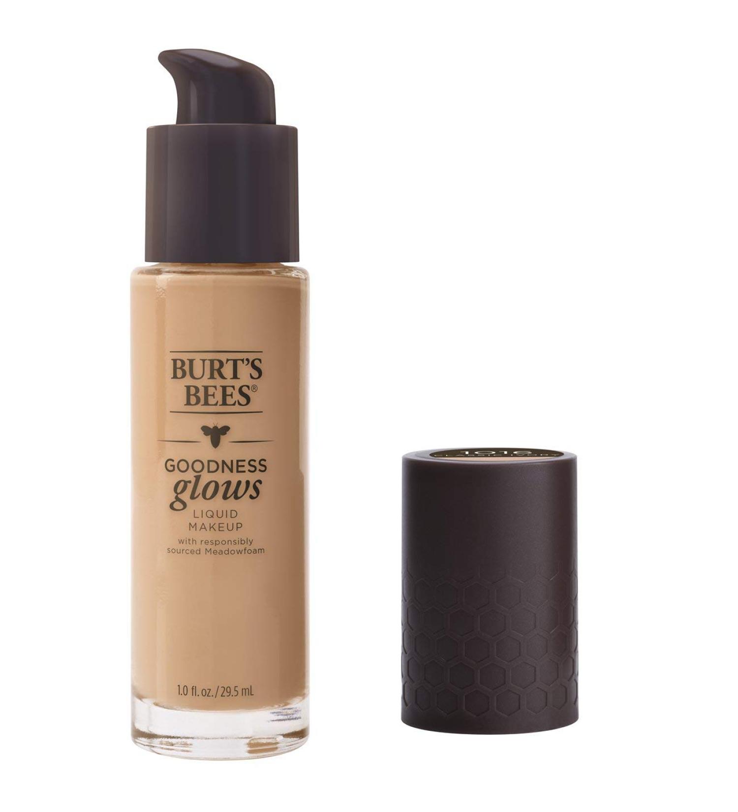 Burt's Bees Classic Ivory Goodness Glows Liquid Makeup 1 FZ - Natural Beauty Solution - Buy Online on GoSupps.com
