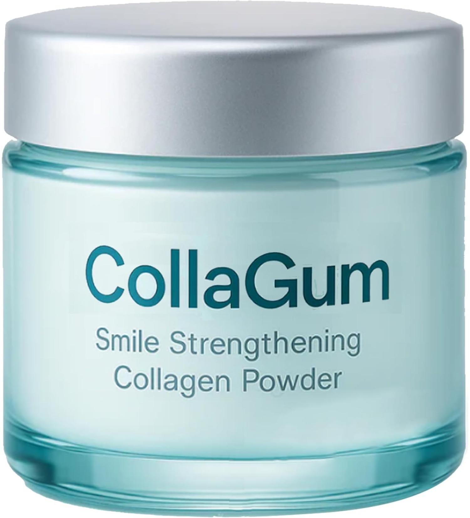 Collabrush Collagen + Nano-Hydroxyapatite Teeth Powder Smile Strengthening Collagen Powder for Gums & Enamel Care Natural Collagen ToothPowder Fluoride-Free Gentle Formula for Sensitive Gums - Buy Online on GoSupps.com