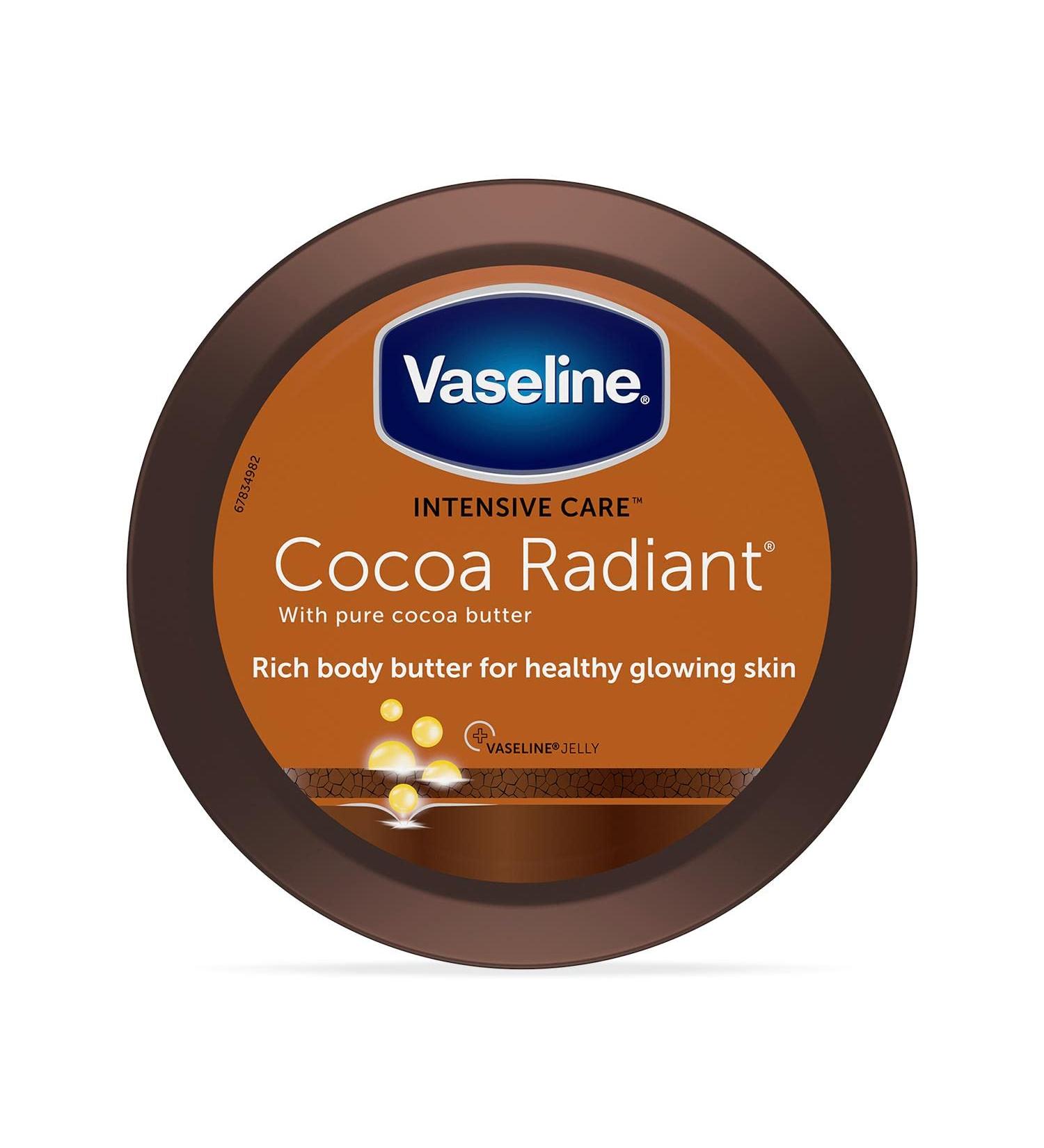 Vaseline Cocoa Radiant Body Butter 250 ml - Moisturizing Skin Care | Buy Online Worldwide - Buy Online on GoSupps.com