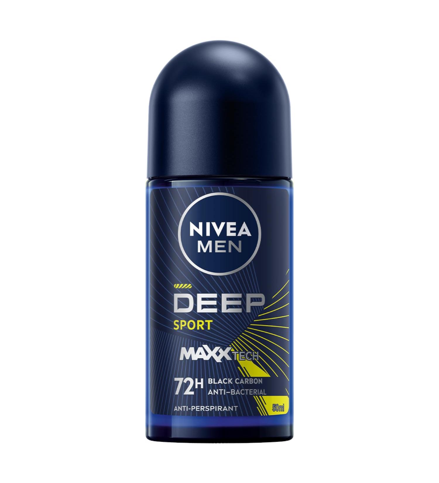  NIVEA MEN NIVEA MEN DEEP SPORT Antisudorifique Roll-On 50 ml - Buy Online on GoSupps.com