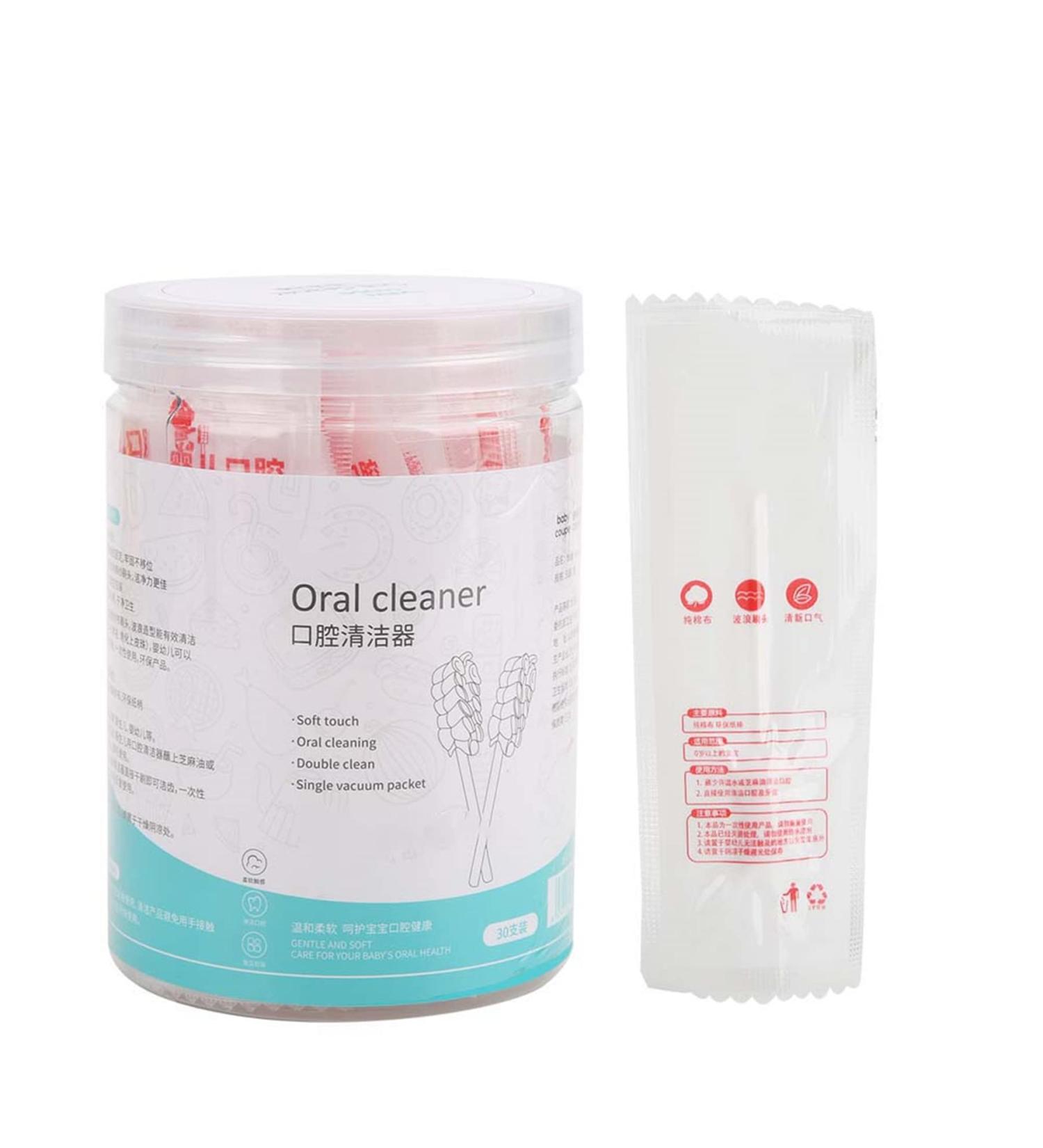 30-Piece Baby Oral Care Set | Tongue Cleaners & Brushes for 0-3 Years - Safe Dental Care Accessories for Boys & Girls - Buy Online on GoSupps.com