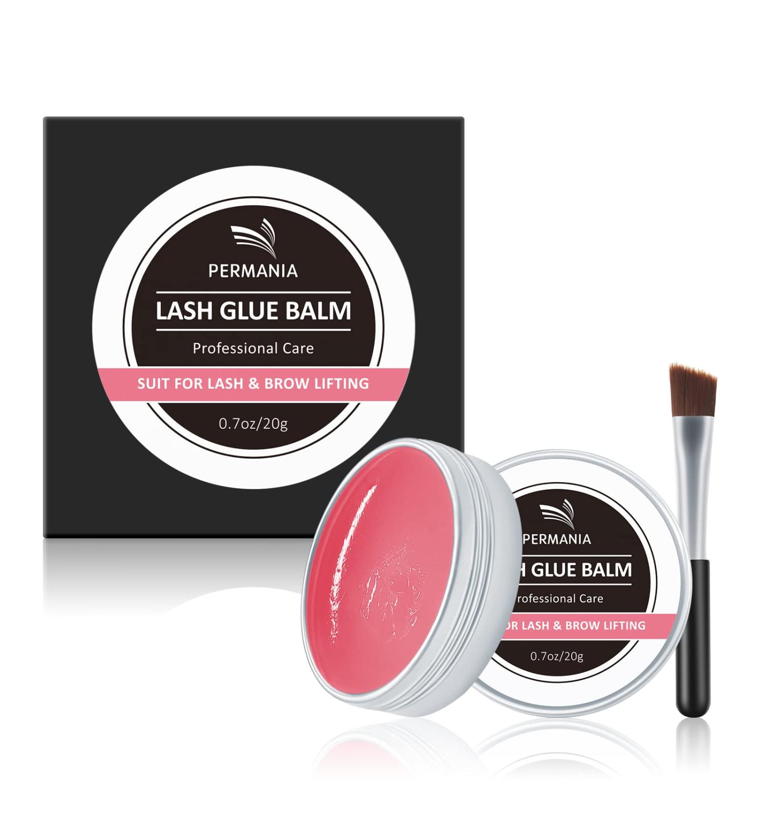 PERMANIA Strawberry Scented Lash Lift Adhesive | Strong Eyelash Perm Glue | Fast Drying | 20g - Buy Online on GoSupps.com