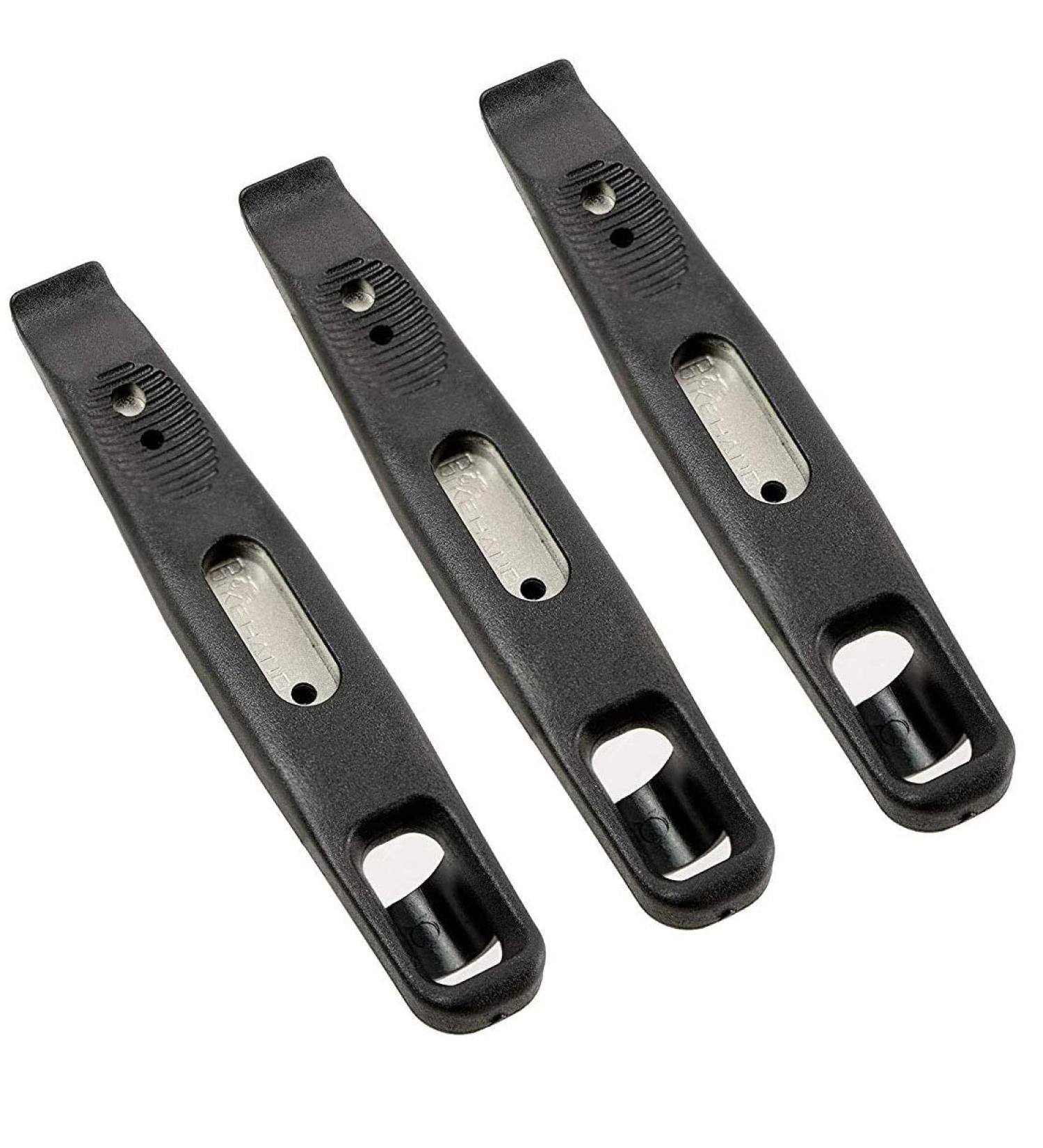 Bikehand Bike Tire Levers x 3 - Plastic/Metal Boosted for Easy Removal and Replacement - Road Mountain MTB Use - Prevents Wheel Damage - Buy Online on GoSupps.com