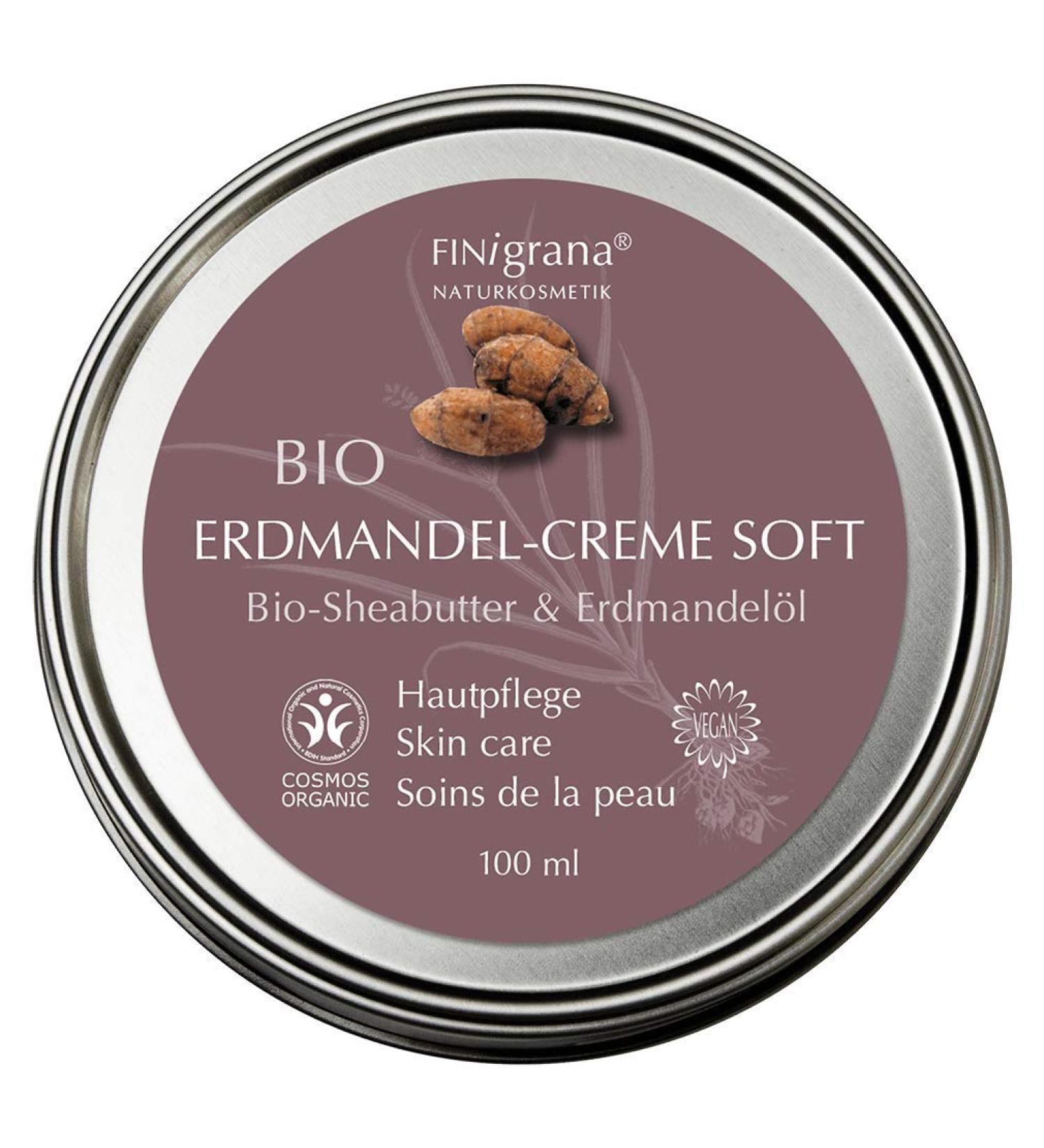 Finigrana Organic Tigernut Cream-Soft 100ml 100 ml (1 pack)
