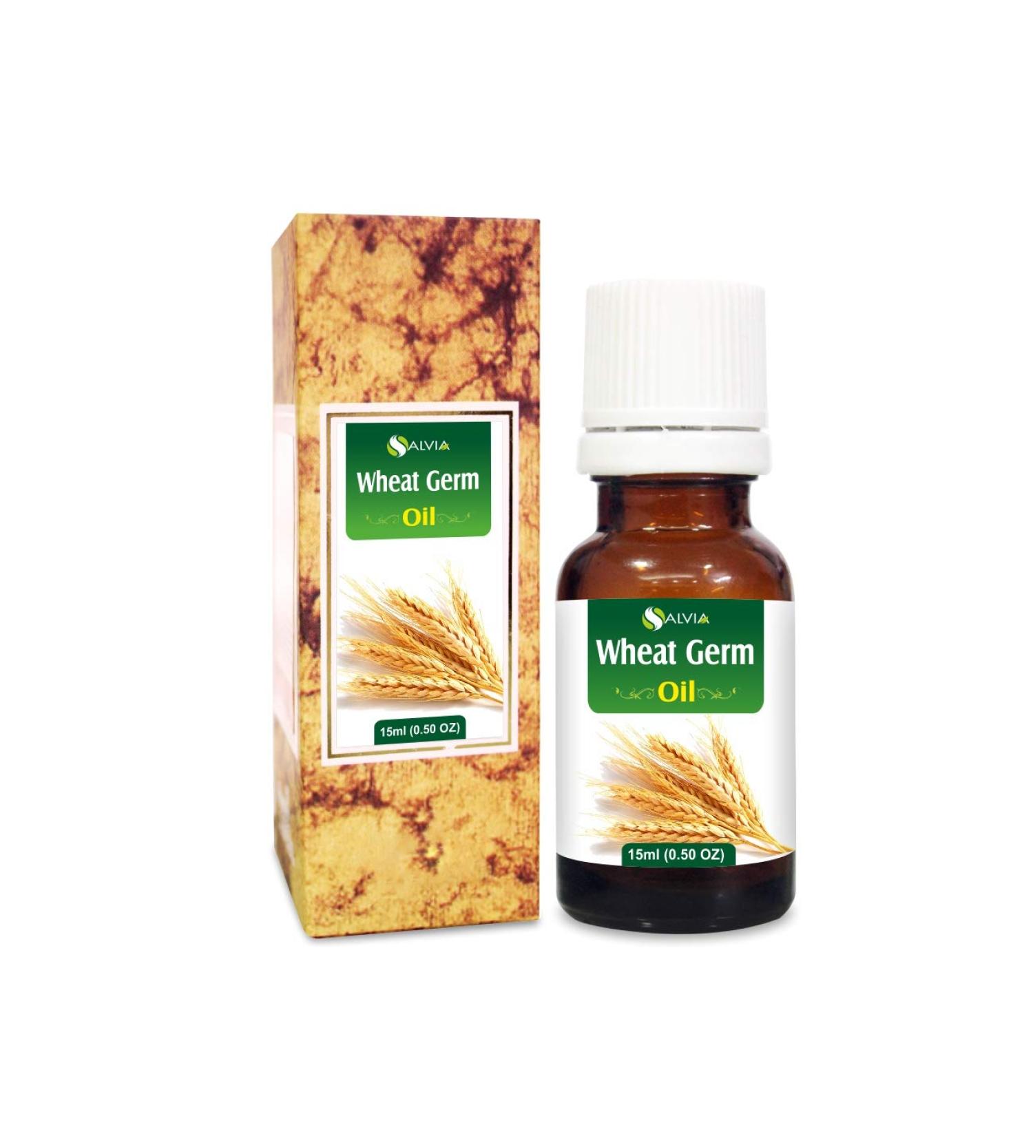 Salvia Wheat Germ Essential Oil 100% Pure & Natural - Undiluted Uncut Cold Pressed Aromatherapy Premium Oil - Therapeutic Grade - 15 ML Wheat Germ 15 ml (Pack of 1) - Buy Online on GoSupps.com