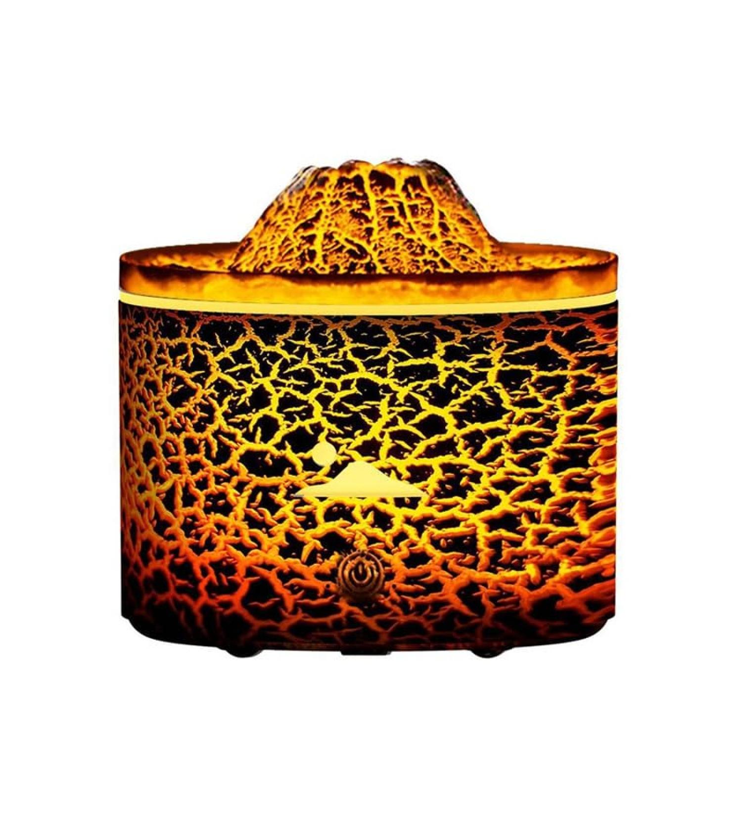 GIISH 1 Piece USB Volcano-Flame Air Mini Humidifier As Shown ABS+PP+Electronic Components for Fragrance Mist Ambient Night Light - Buy Online on GoSupps.com