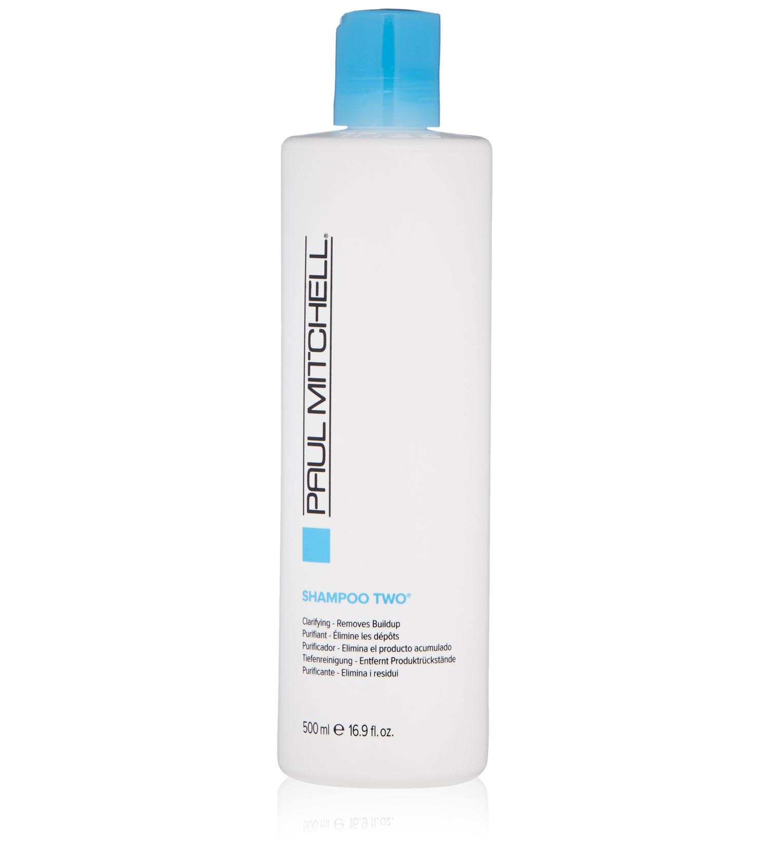 Paul Mitchell Shampoo Two 16.9 Fl Oz - Clarifying Shampoo for Oily Hair, Removes Buildup - All Hair Types - Buy Online on GoSupps.com