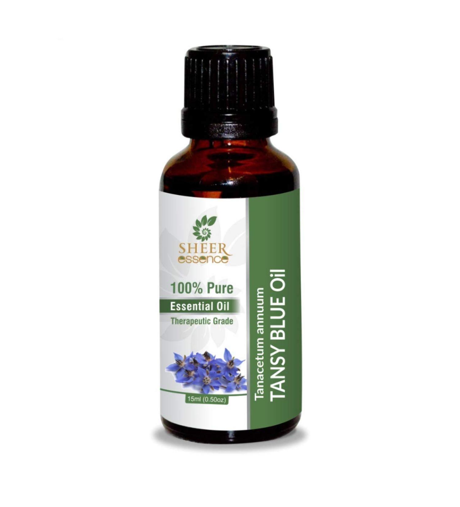 Blue Tansy Oil 100% Pure Natural Essential Oil | Therapeutic Grade | 0.16 Fl. Oz (4.7 ml) - International Shipping Available - Buy Online on GoSupps.com