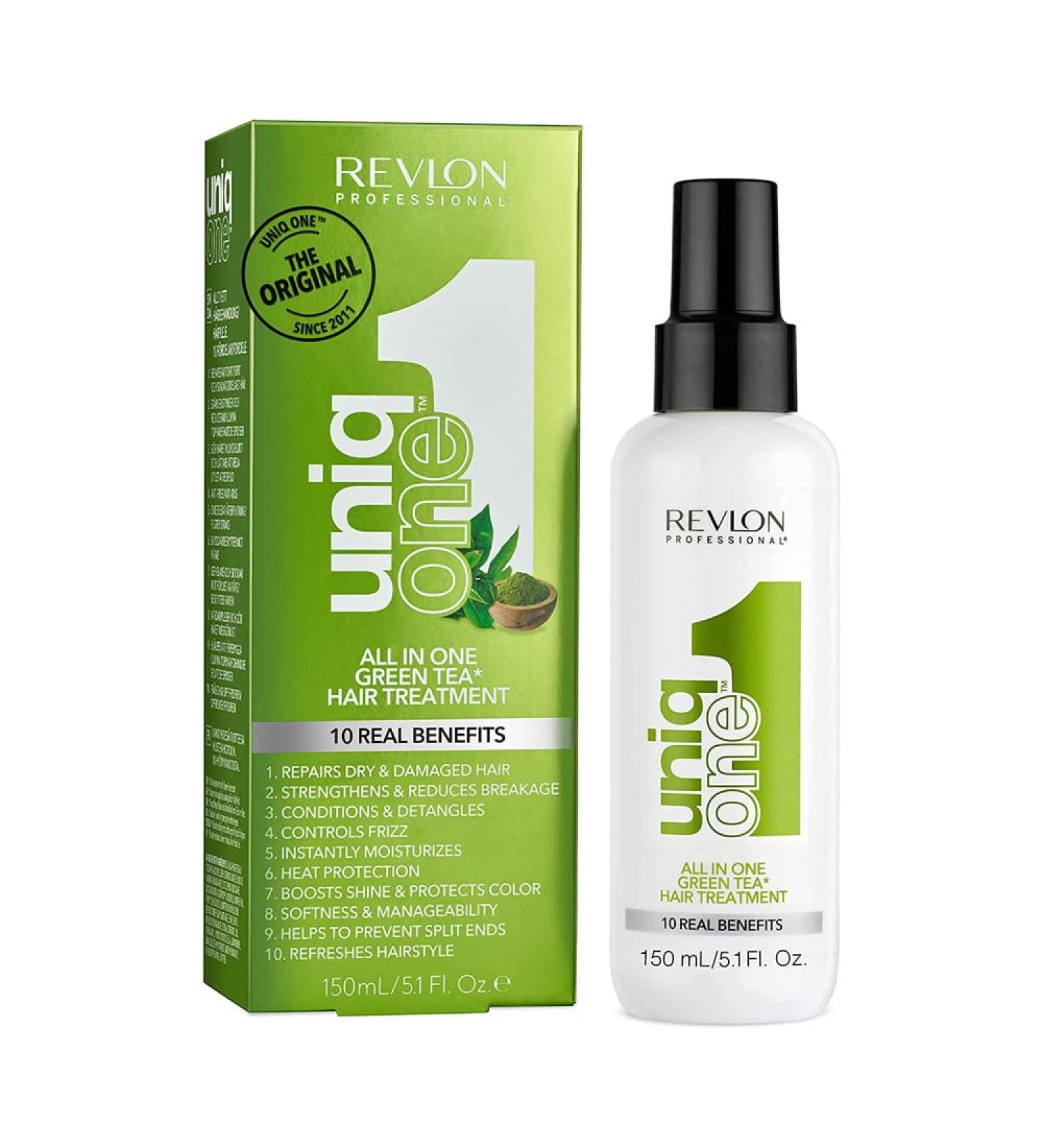 UNIQ ONE Kit All In One Hair Treatment Green Tea 3 pieces x 150 ml