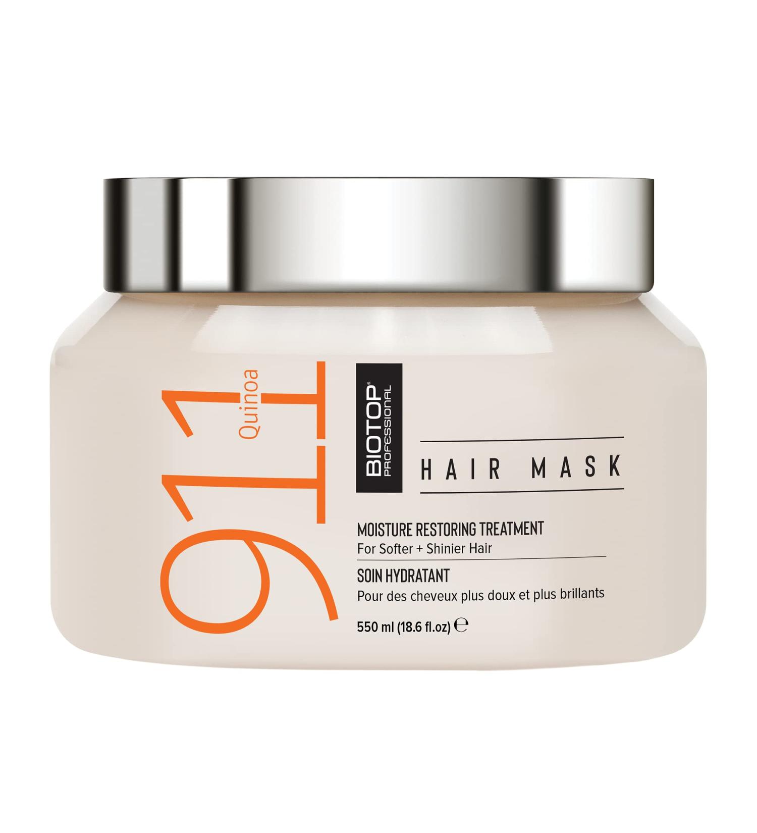 Biotop Professional 911 Quinoa Hair Mask 18.6 fl oz - Pack of 1 - Buy Online on GoSupps.com