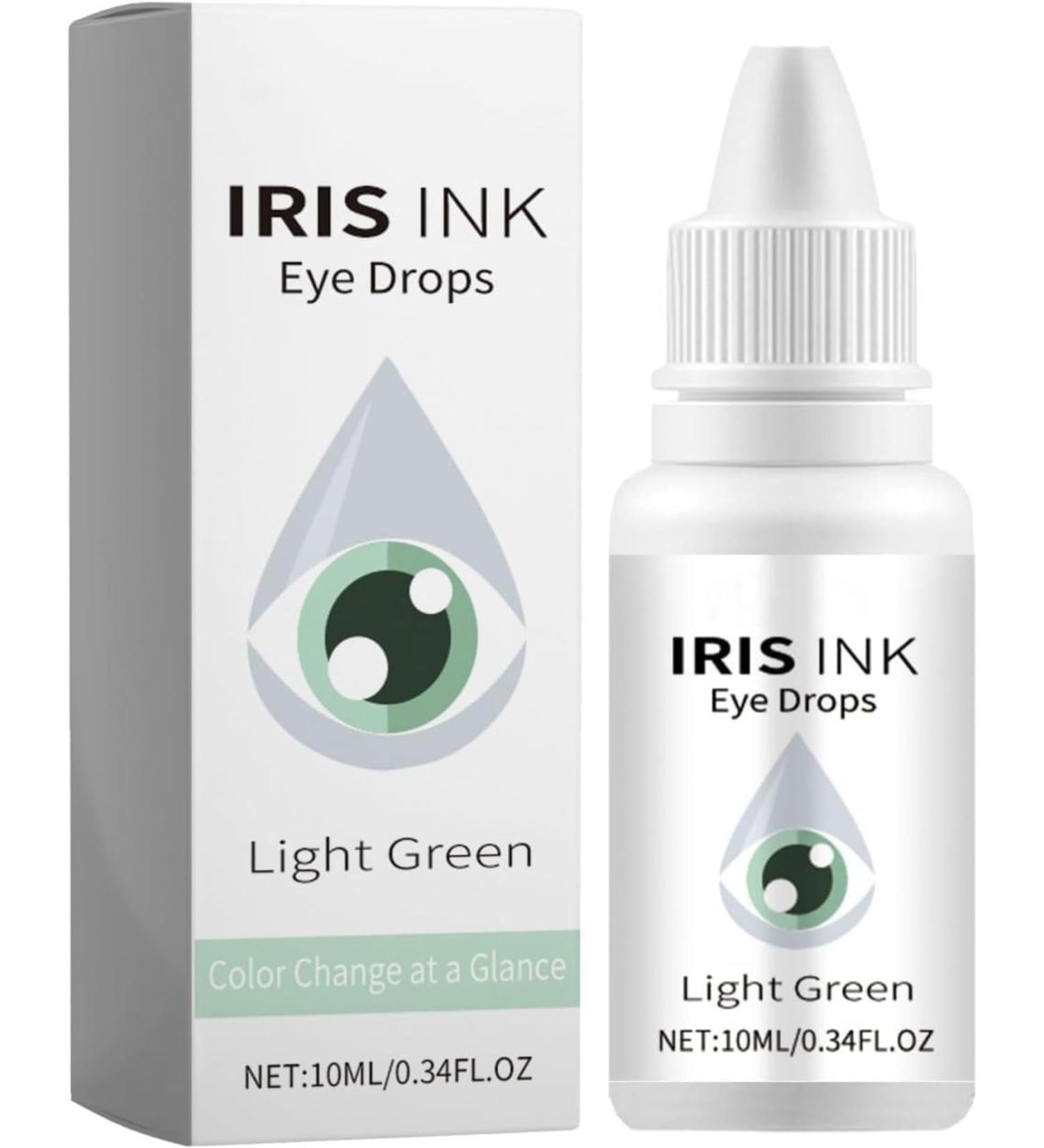 GERRIT Eye Color Changing Drops - Light Green IrisInk Fancy Drops to Lighten & Brighten Eye Color - Buy Online on GoSupps.com