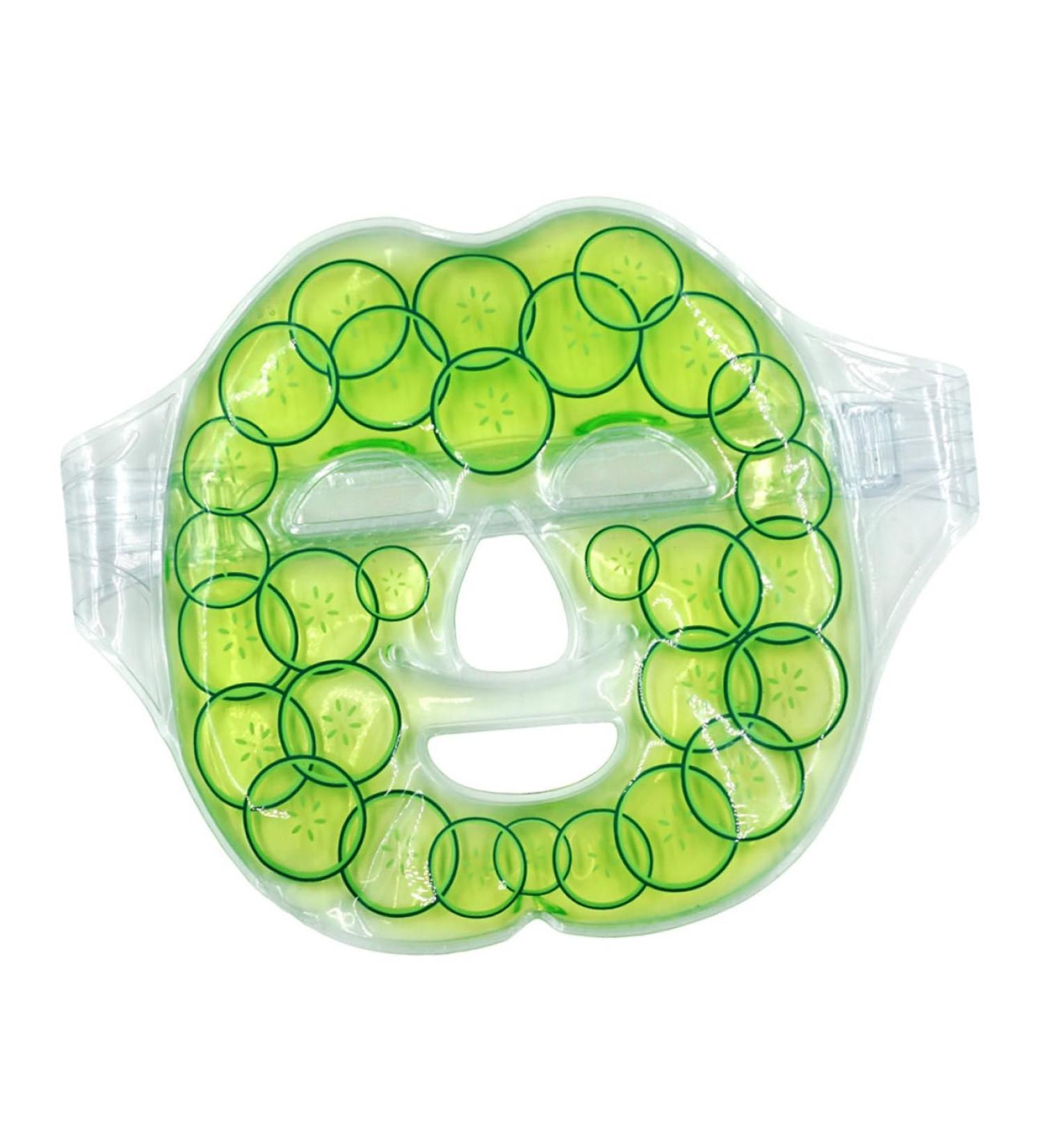 Angoily Cold Gel Mask Ice Compress Cold Gel Faicial Care Cooling Facial Cucumber Cooling Mask - Buy Online on GoSupps.com