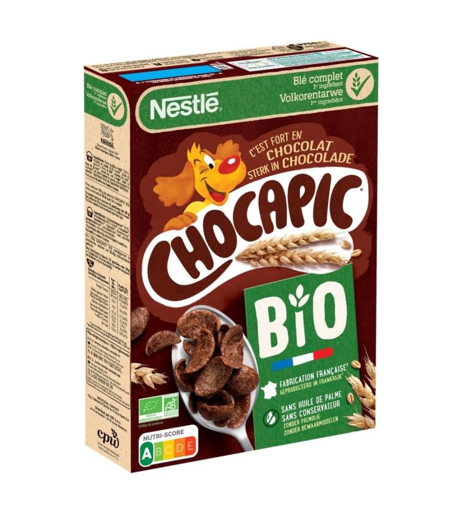  G n rique CHOCAPIC - Organic Cereal 375g - A healthy and delicious breakfast - Economical size for the whole family - Pack of 3 - Buy Online on GoSupps.com