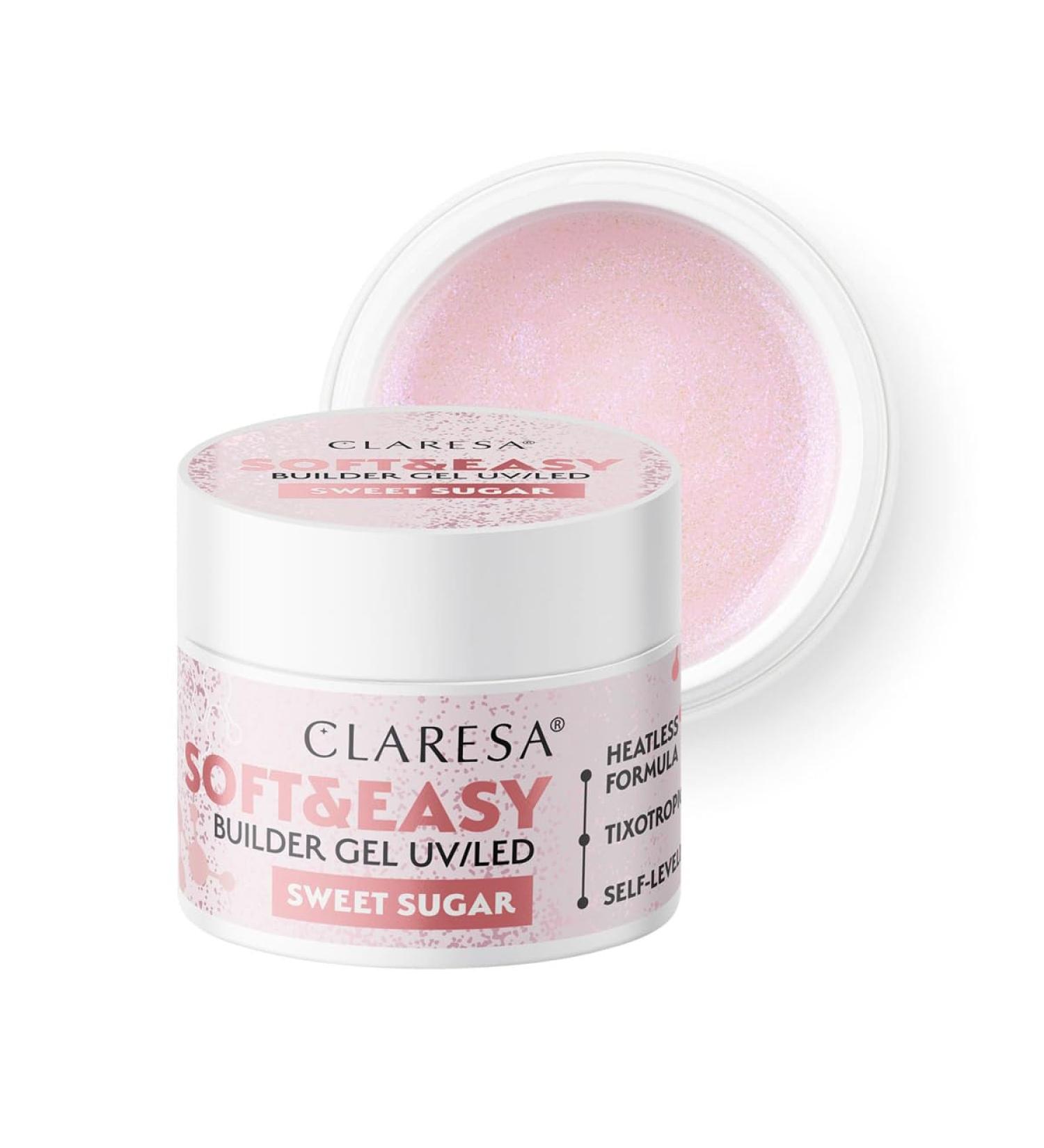 CLARESA SOFT & EASY Builder Gel Sweet Sugar (90g) - Buy Online on GoSupps.com