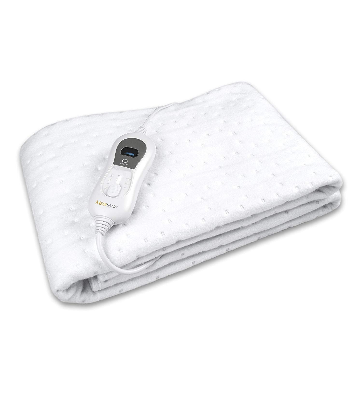 Medisana HU A67 Heat Under Bed Blanket - 150x80 cm 3 Temperature Levels Washable Overheating Protection - Ideal for All Mattresses - Buy Online on GoSupps.com