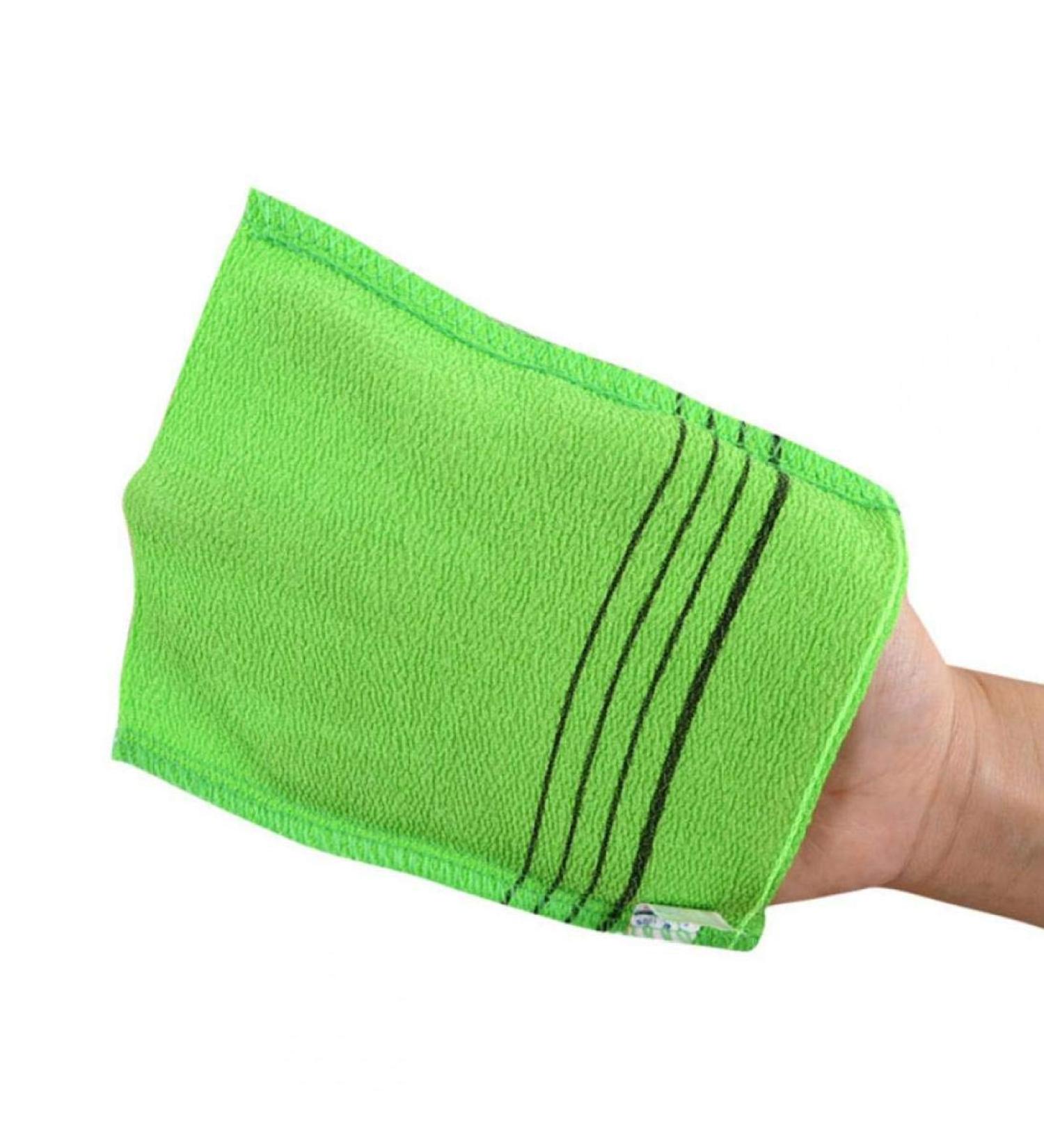 3-Piece Body Scrub Towel Set - Exfoliating Bath Towels & Mitts for Men & Women | Premium Bath Accessories - International Shipping - Buy Online on GoSupps.com